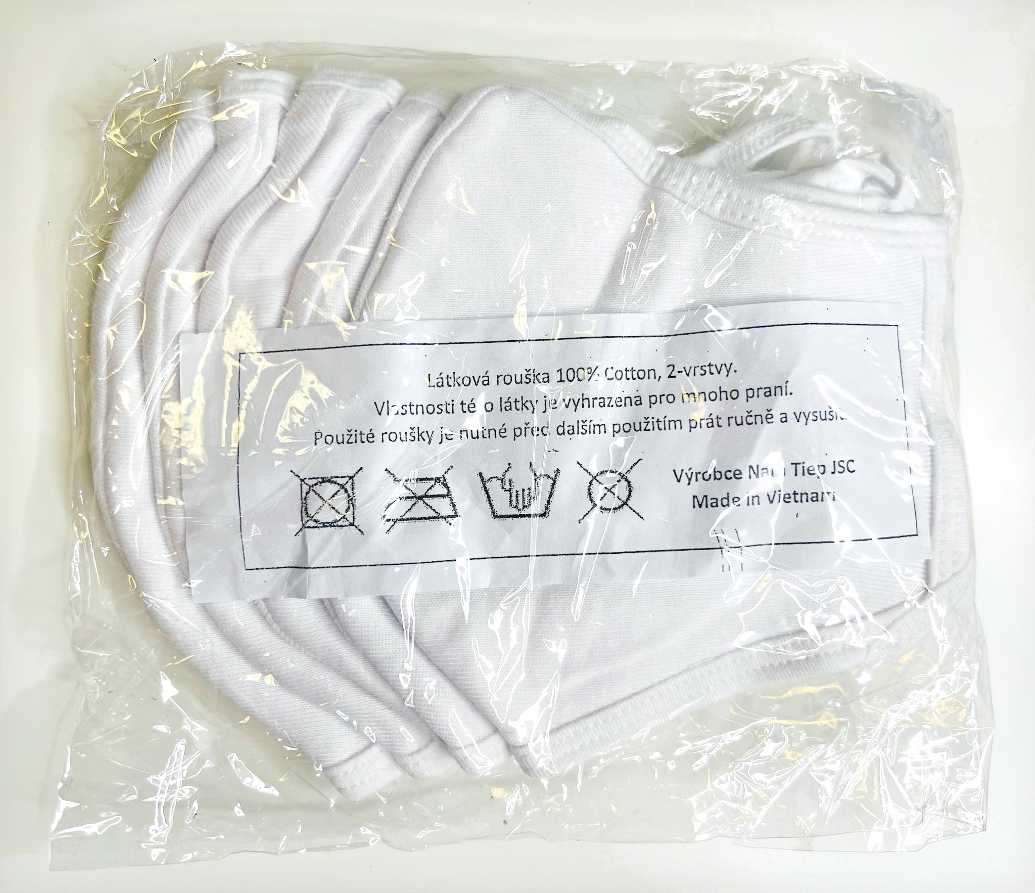 Hanes 10-Pack 100% Cotton Face Mask Protective Cover - Photo 8