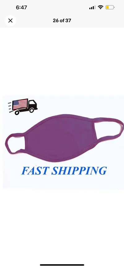 Hanes 10-Pack 100% Cotton Face Mask Protective Cover at Medical & Mobility in excellent condition