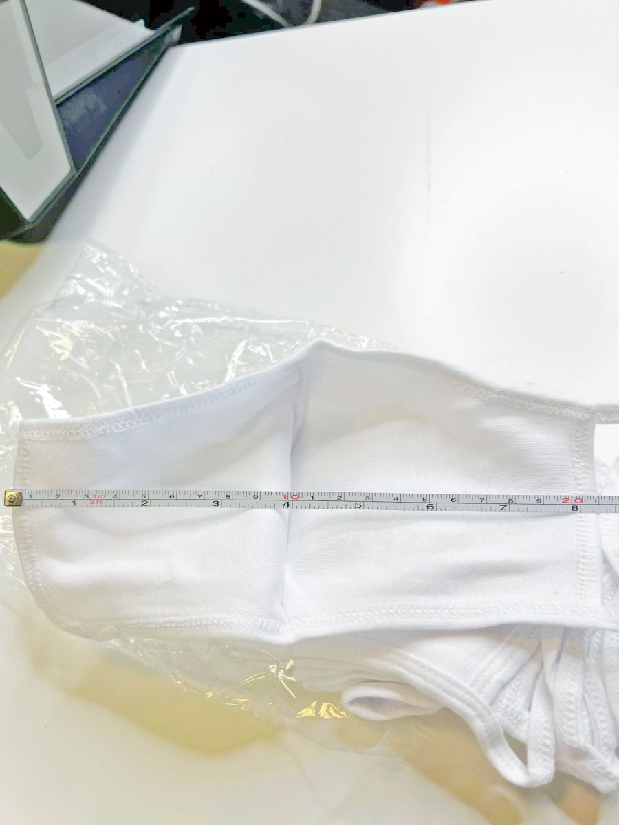 Hanes 10-Pack 100% Cotton Face Mask Protective Cover - Photo 5