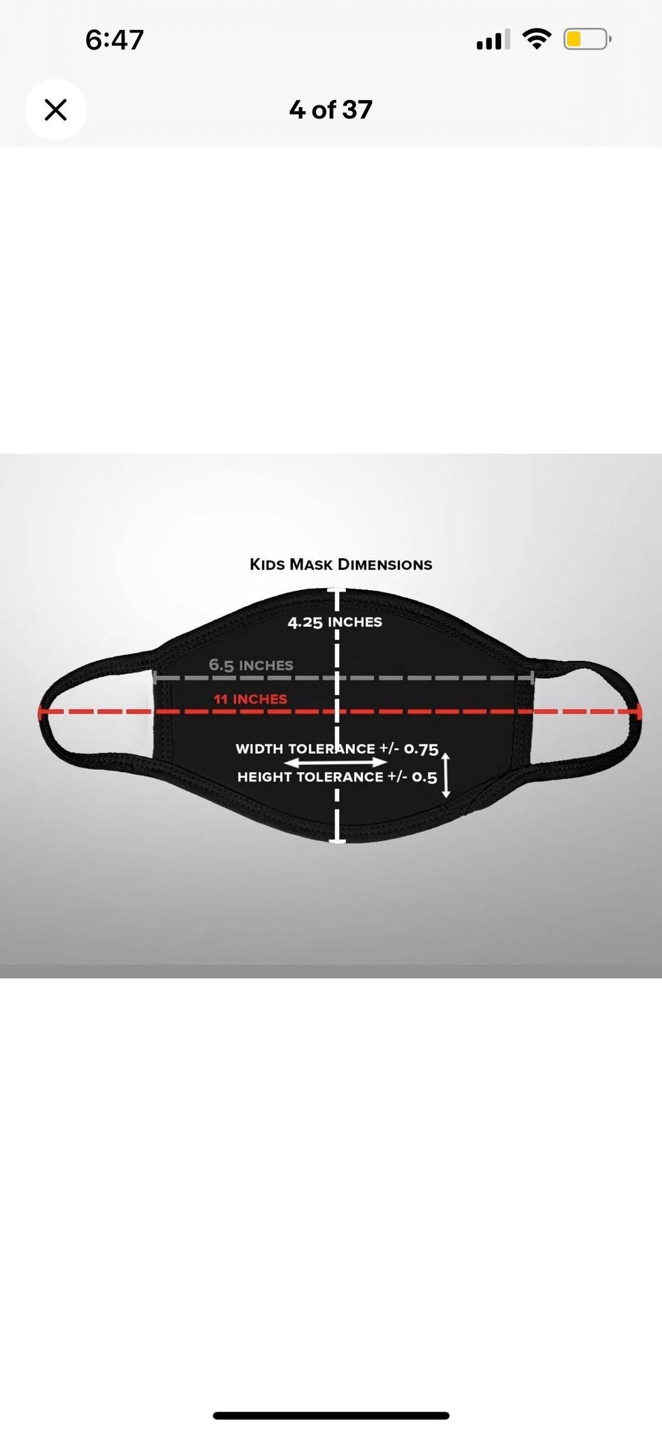 Hanes 10-Pack 100% Cotton Face Mask Protective Cover - Photo 2