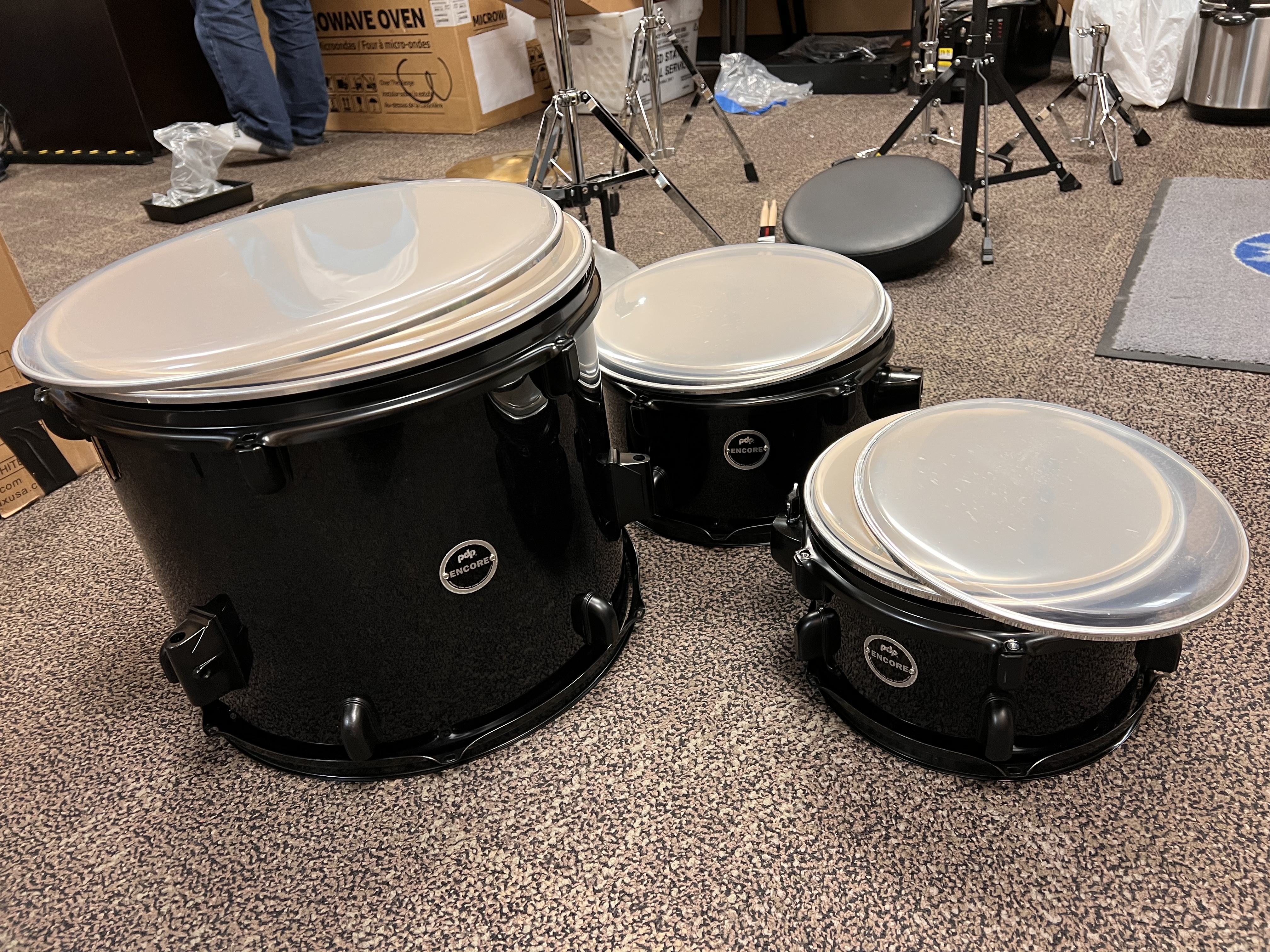 Encore Complete 5 Piece Drum Set - Photo 2