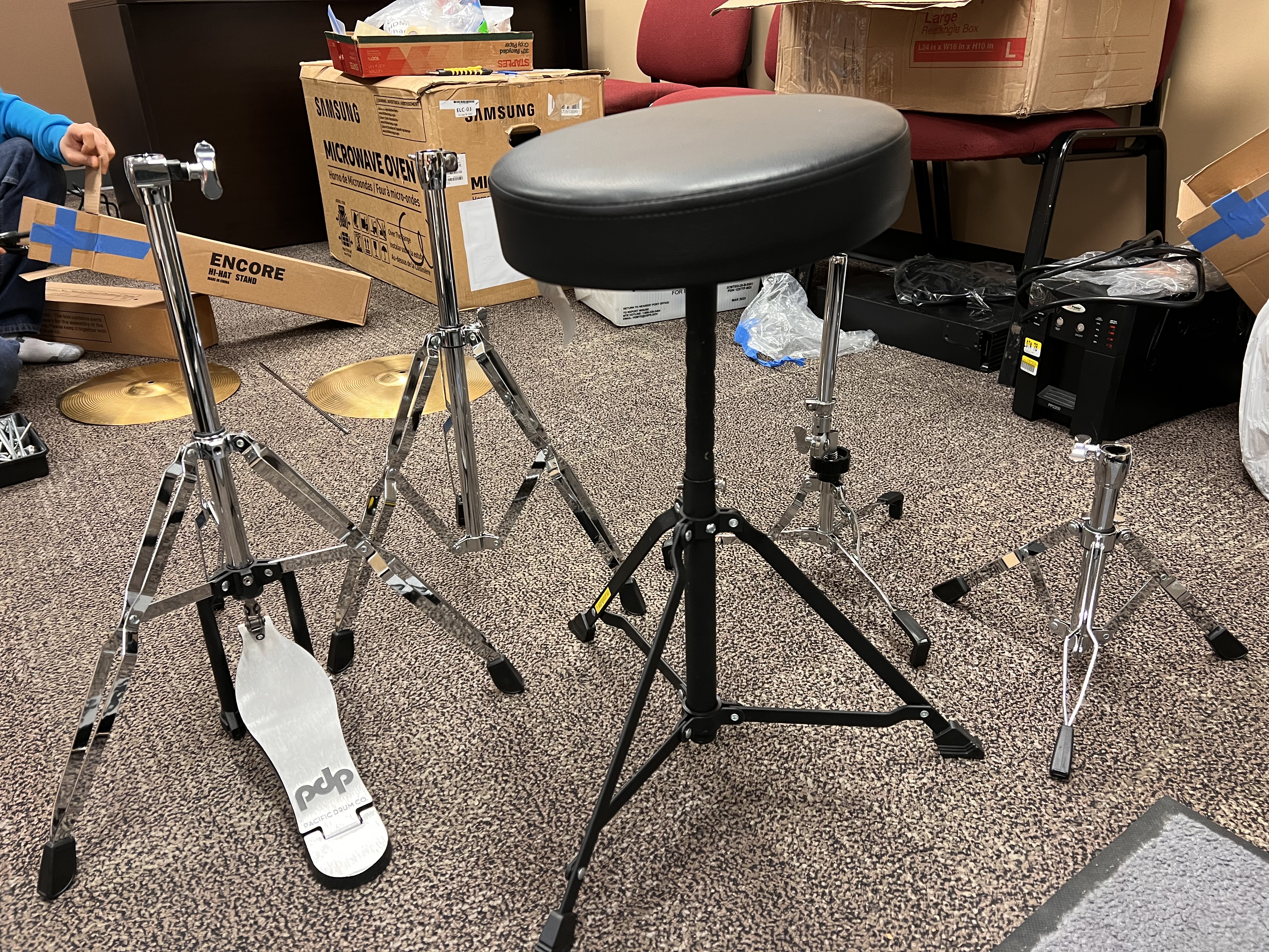 Encore Complete 5 Piece Drum Set - Photo 3