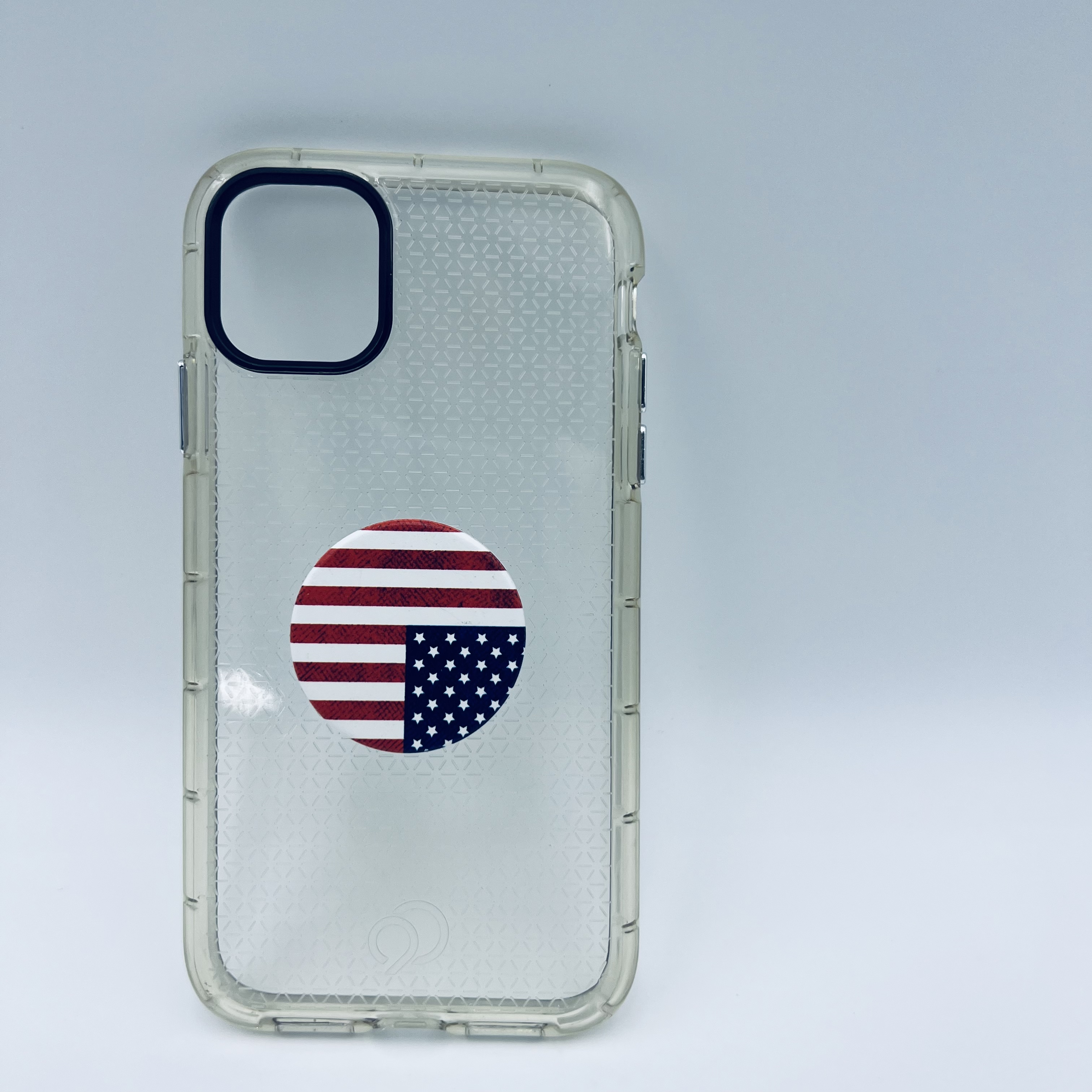 Case iPhone 11, Dock Flag USA, Silver - Photo 4