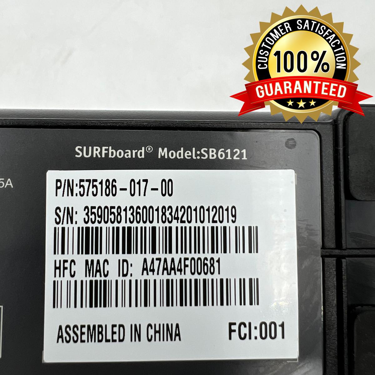 Motorola SURFboard Extreme Cable Modem SB6121 Docsis - Photo 11