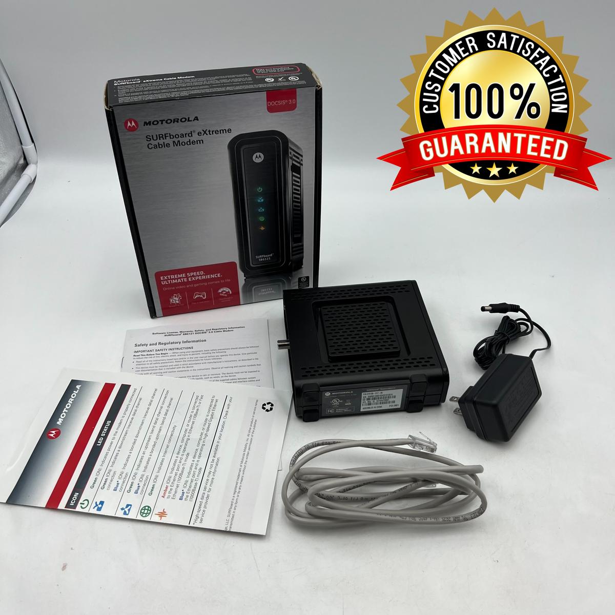 Motorola SURFboard Extreme Cable Modem SB6121 Docsis - Photo 10