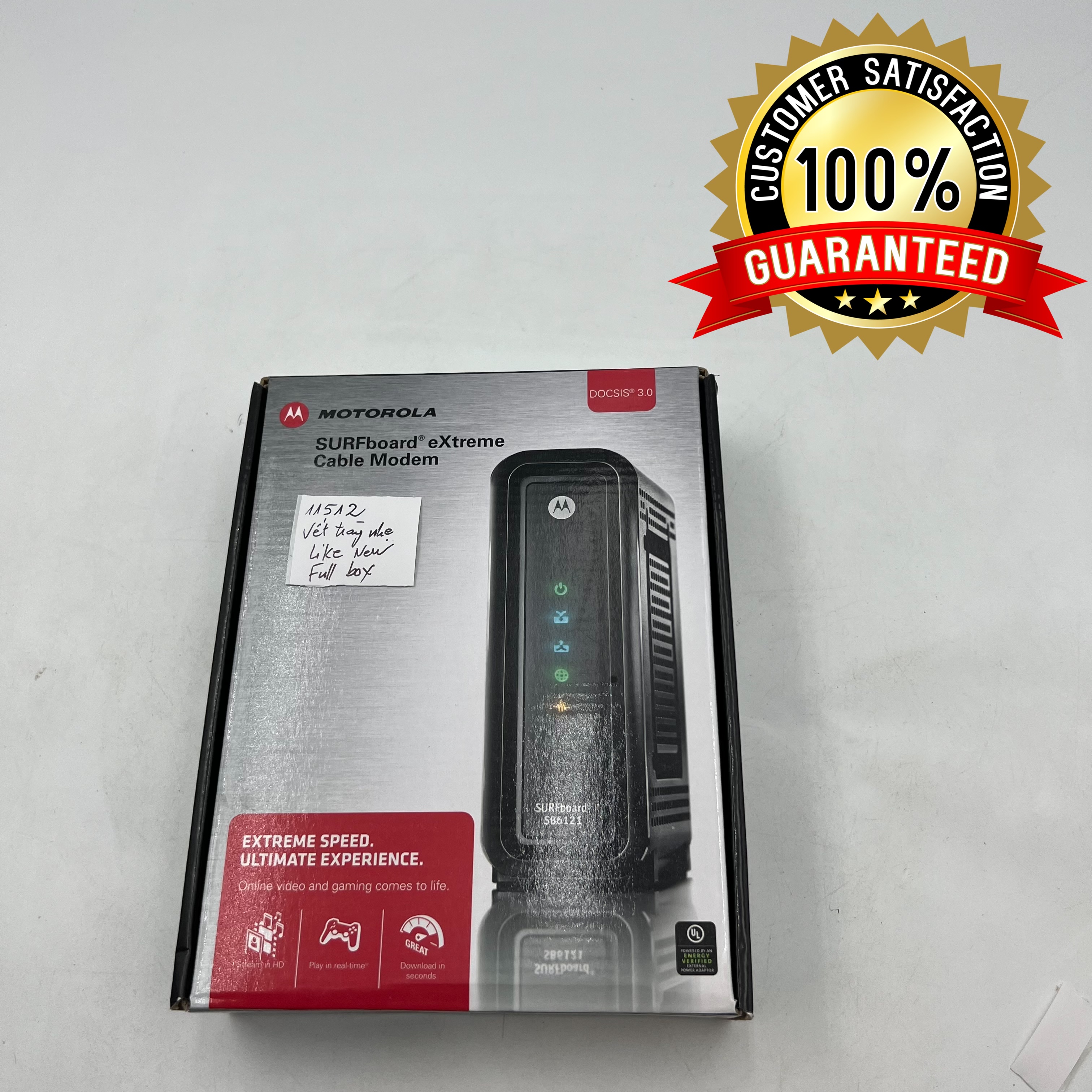 Motorola SURFboard Extreme Cable Modem SB6121 Docsis - Photo 2