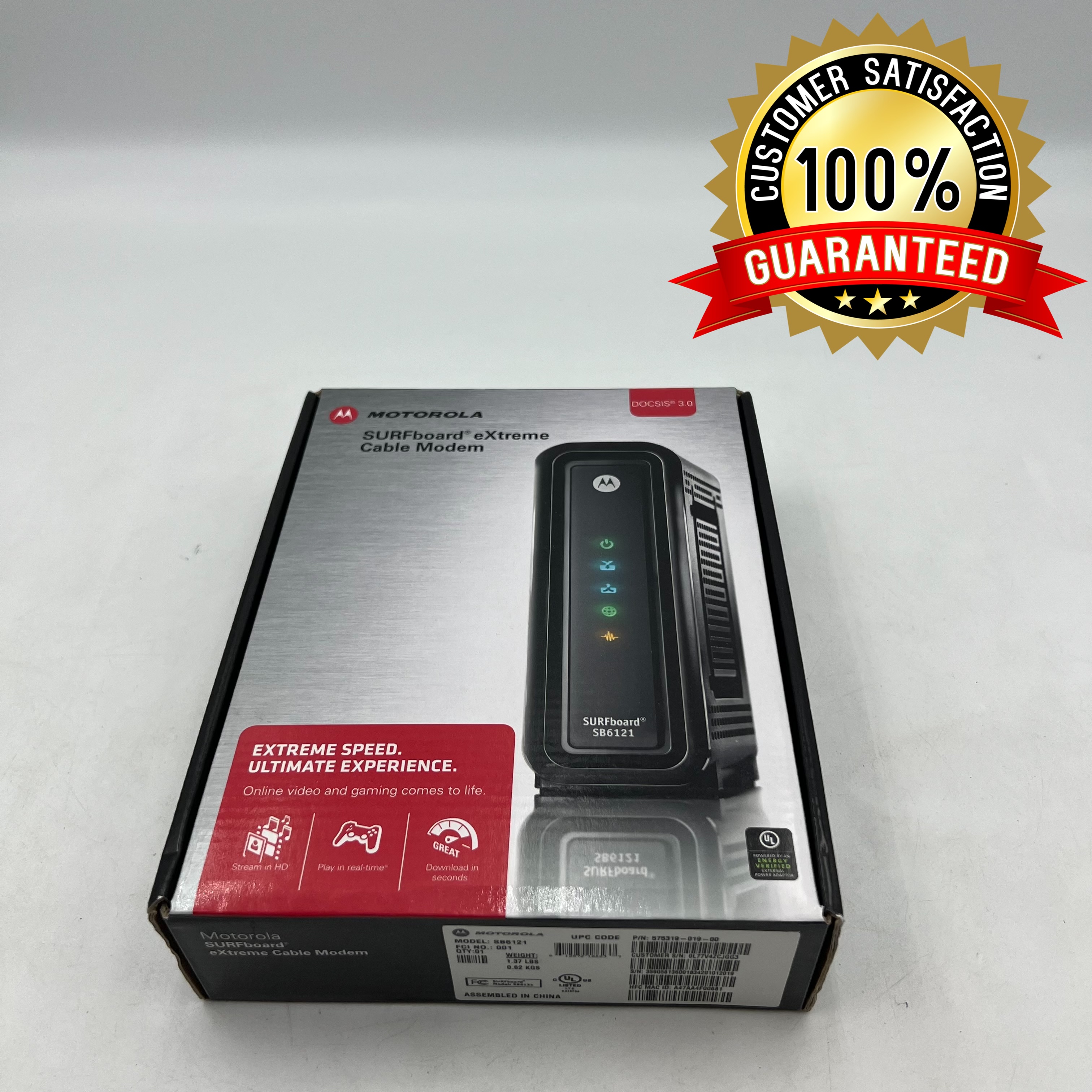 Motorola SURFboard Extreme Cable Modem SB6121 Docsis - Photo 17