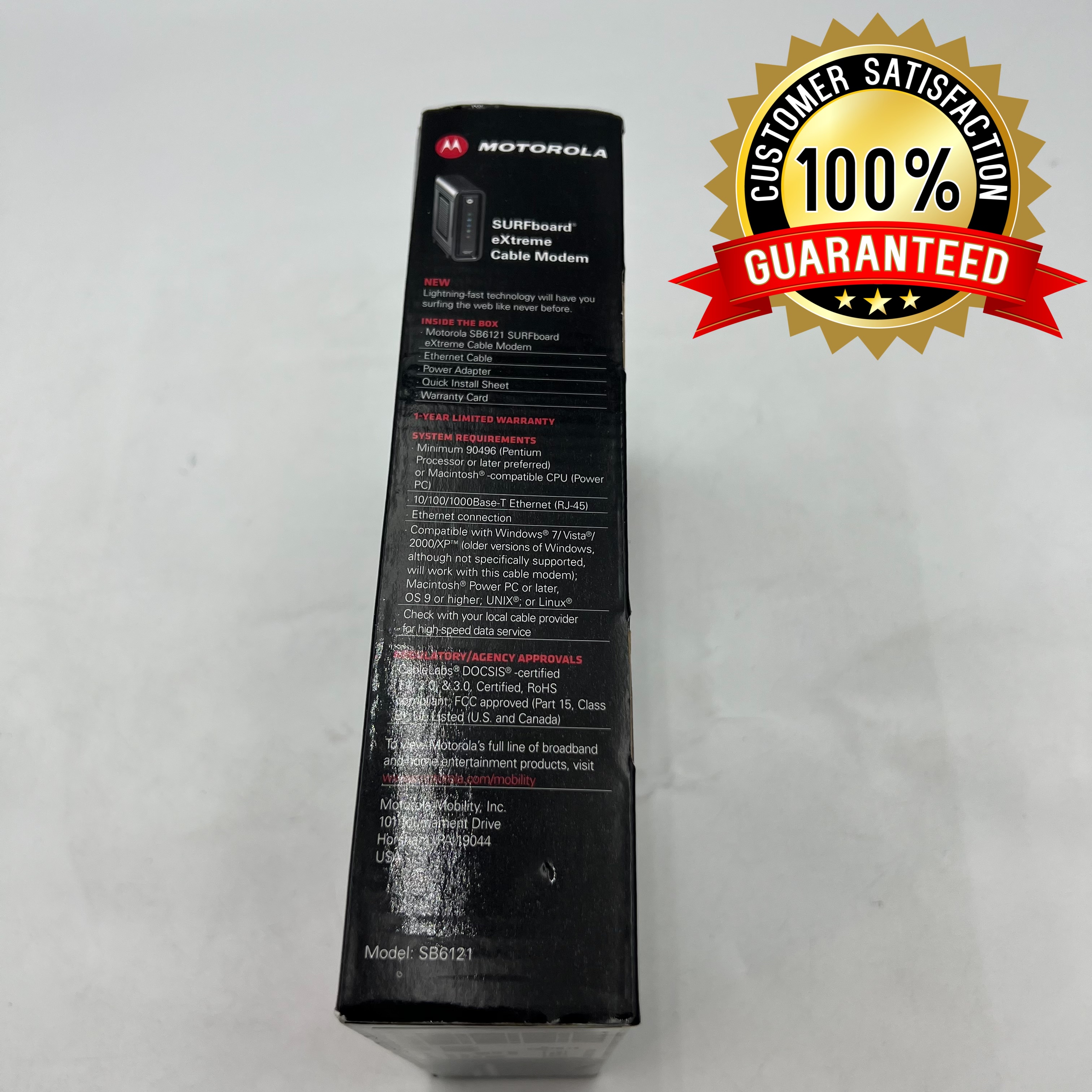 Motorola SURFboard Extreme Cable Modem SB6121 Docsis - Photo 15