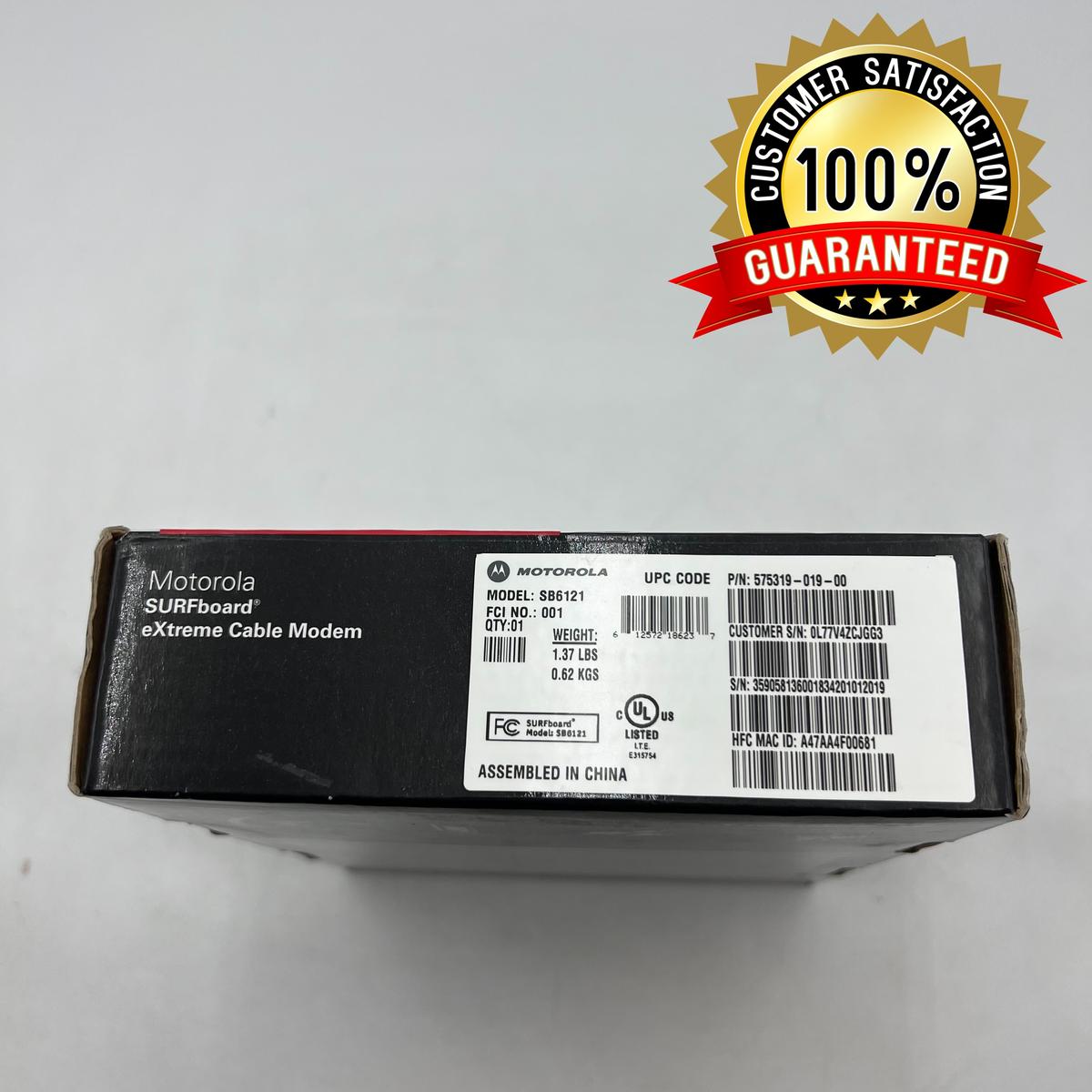 Motorola SURFboard Extreme Cable Modem SB6121 Docsis - Photo 12