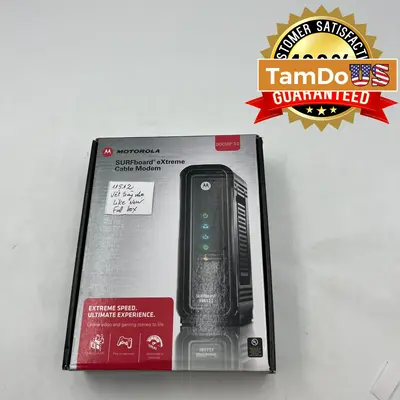 Motorola SURFboard Extreme Cable Modem SB6121 Docsis at Routers, Modems & Networking in excellent condition
