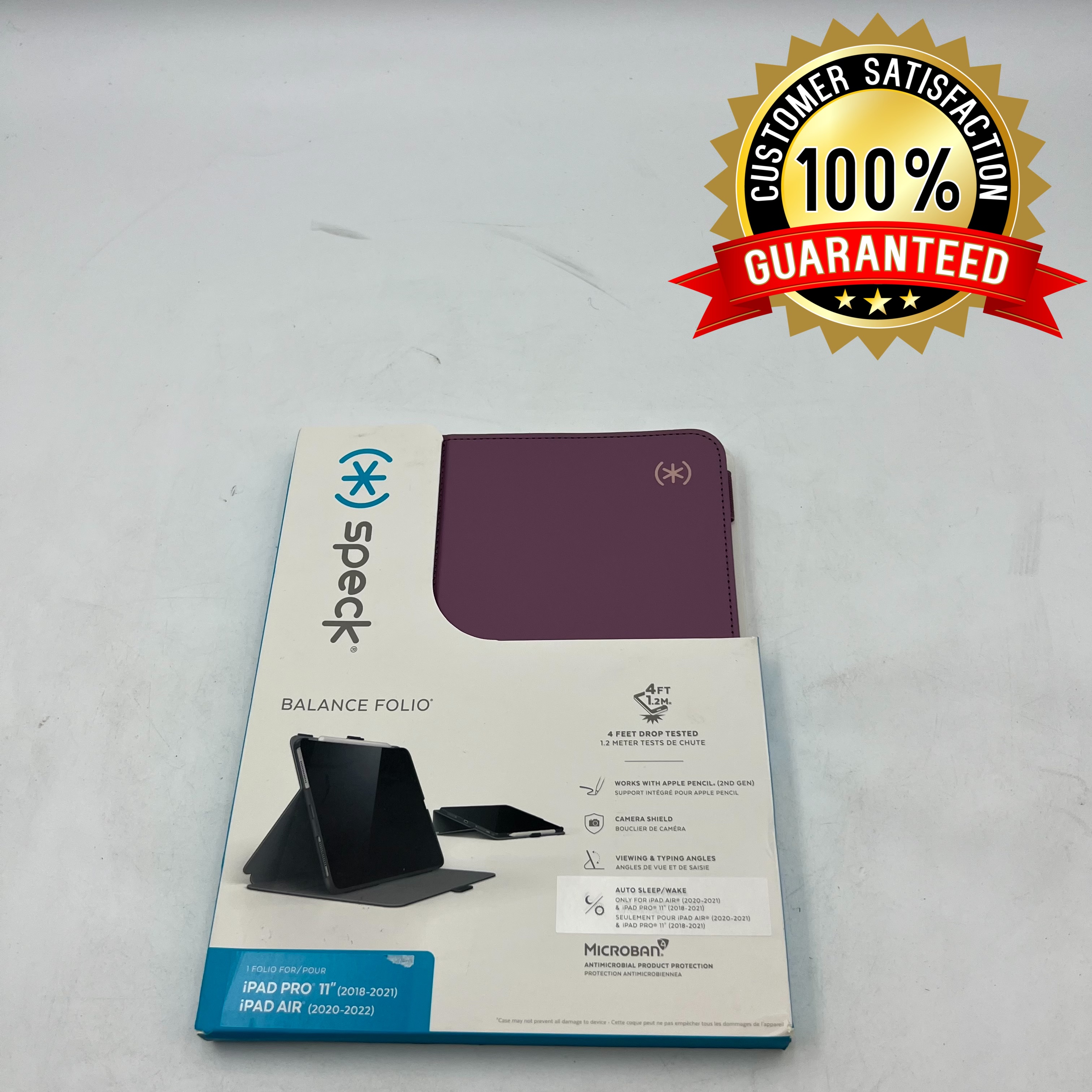 Speck Balance Folio Case for iPad Pro 11 & iPad Air - Plumberry - Photo 10