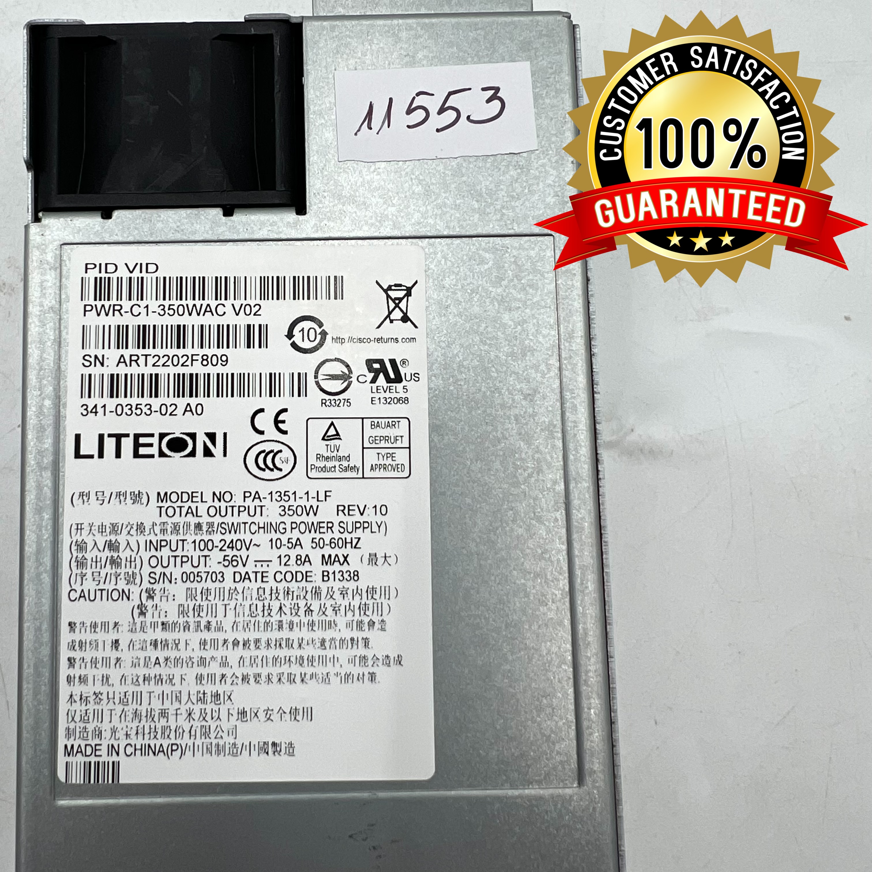 LITEON PA-1351-1-LF 350W Switching Power Supply - Photo 5