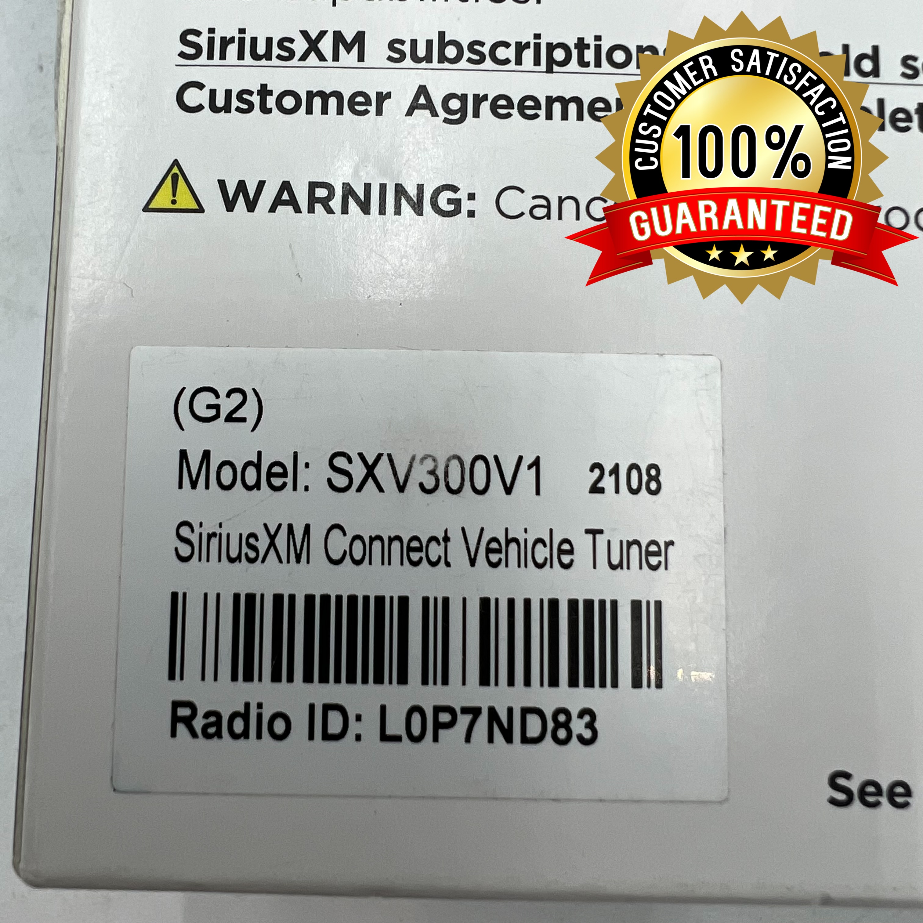 SiriusXM SXV300V1 Vehicle Tuner | Satellite Radio Integration - Photo 5