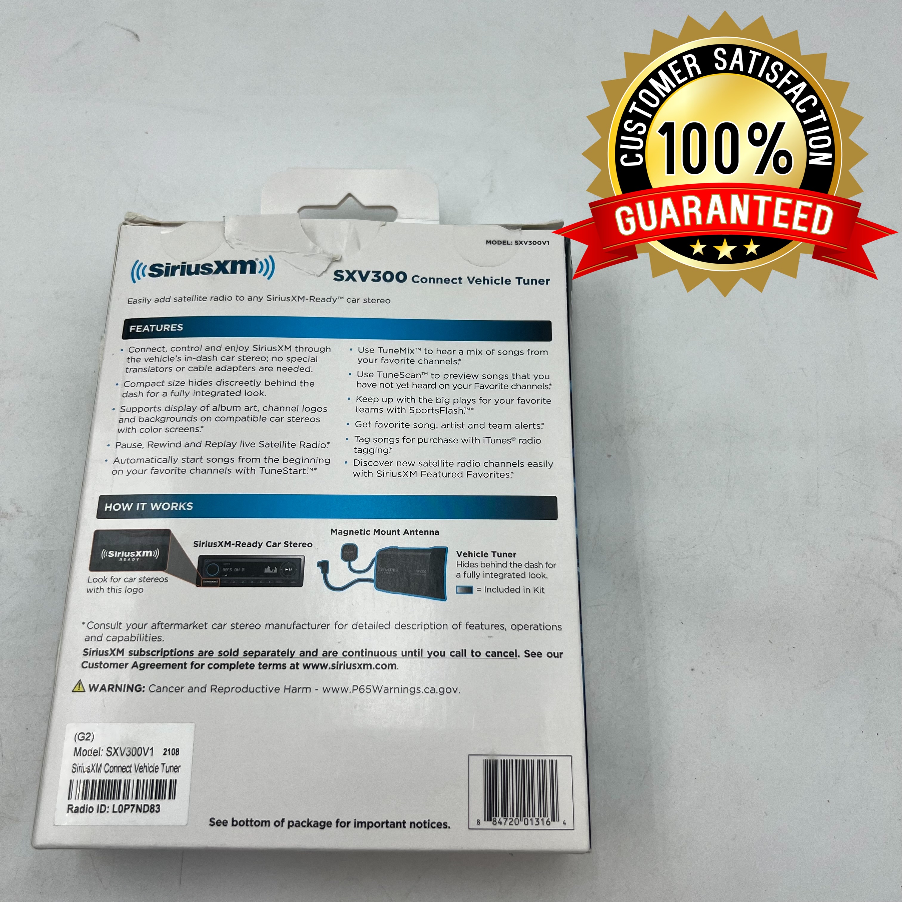 SiriusXM SXV300V1 Vehicle Tuner | Satellite Radio Integration - Photo 11