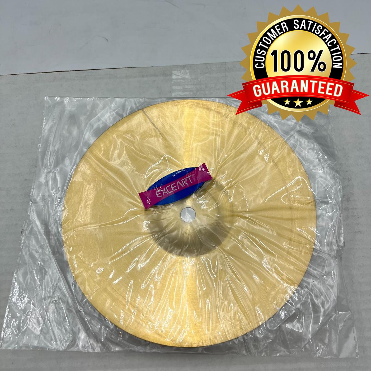 EXCEART 8" Hi Hat Cymbals Crash/Ride Cymbal - Photo 3