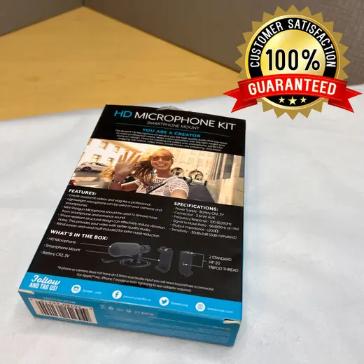 Bower HD Microphone Kit Cold Shoe Smartphone Mount at TamDoUS Taylorsville