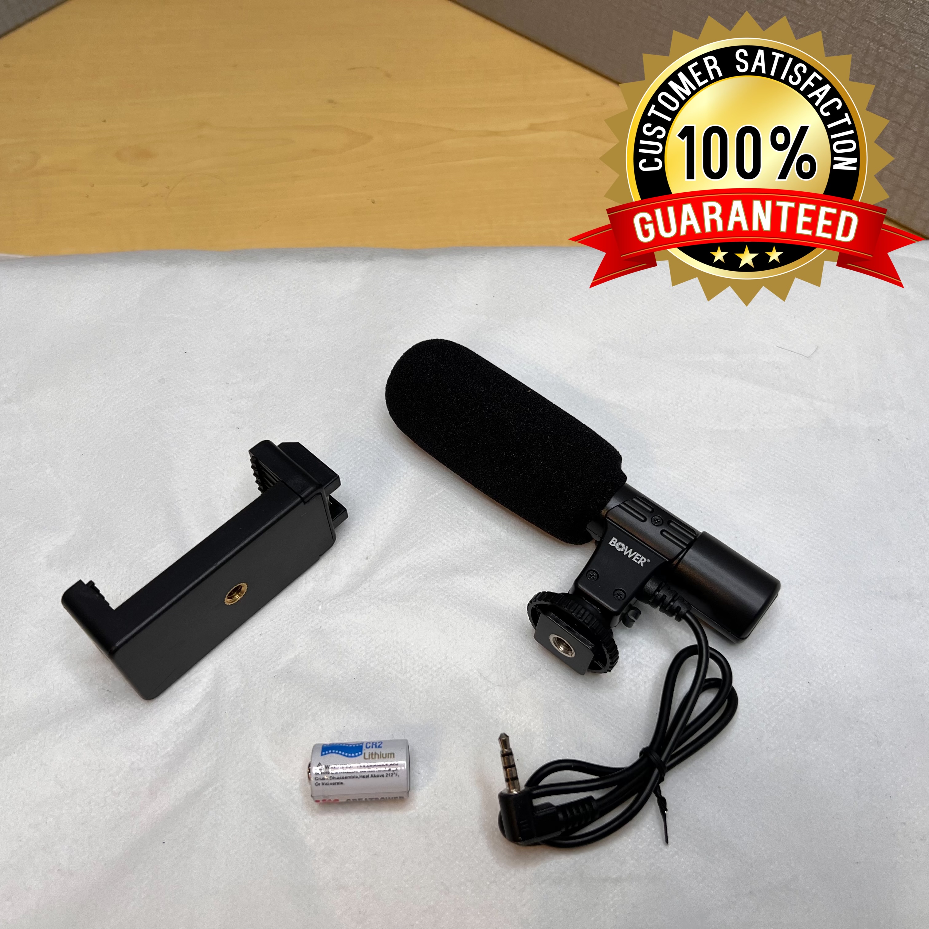 Bower HD Microphone Kit Cold Shoe Smartphone Mount - Photo 2