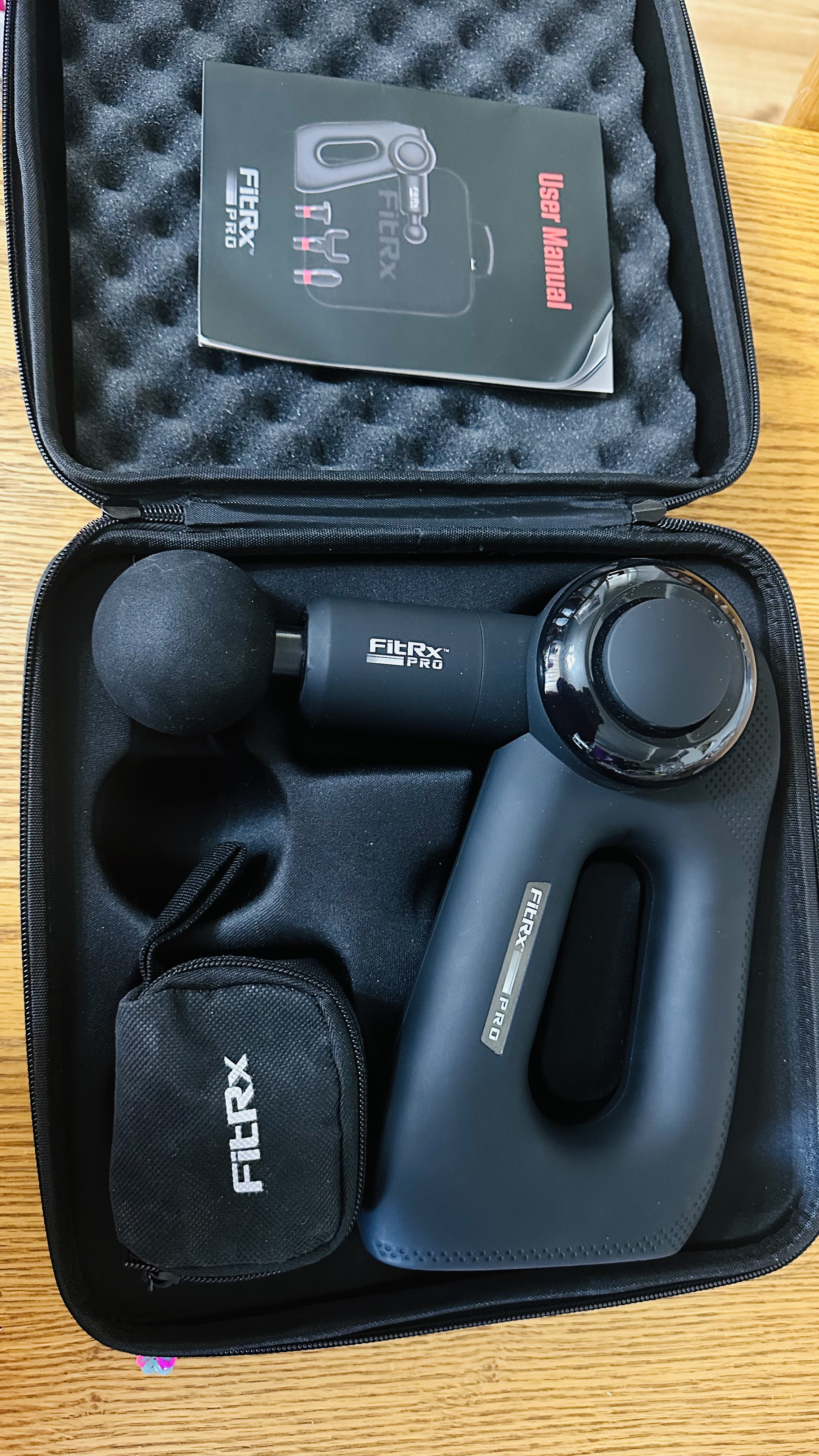 FitRx Pro Muscle Massage Gun, Handheld Percussion Massager - Photo 4