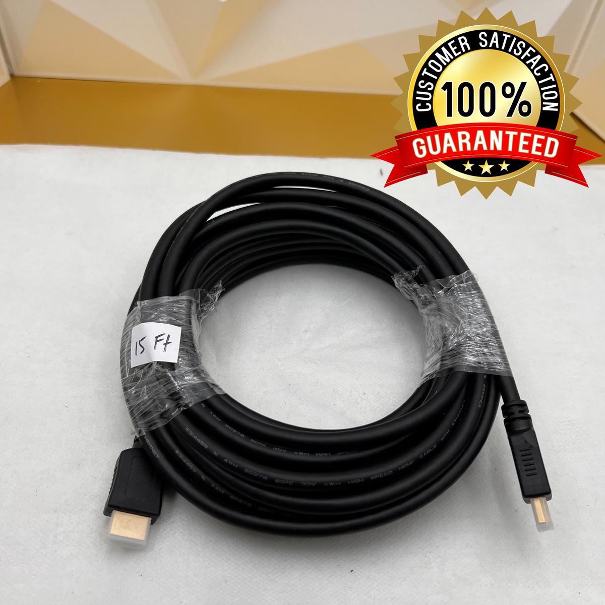 High Speed HDMI Cable with Ethernet – 15 ft (4.5m) 4K UHD - Photo 3