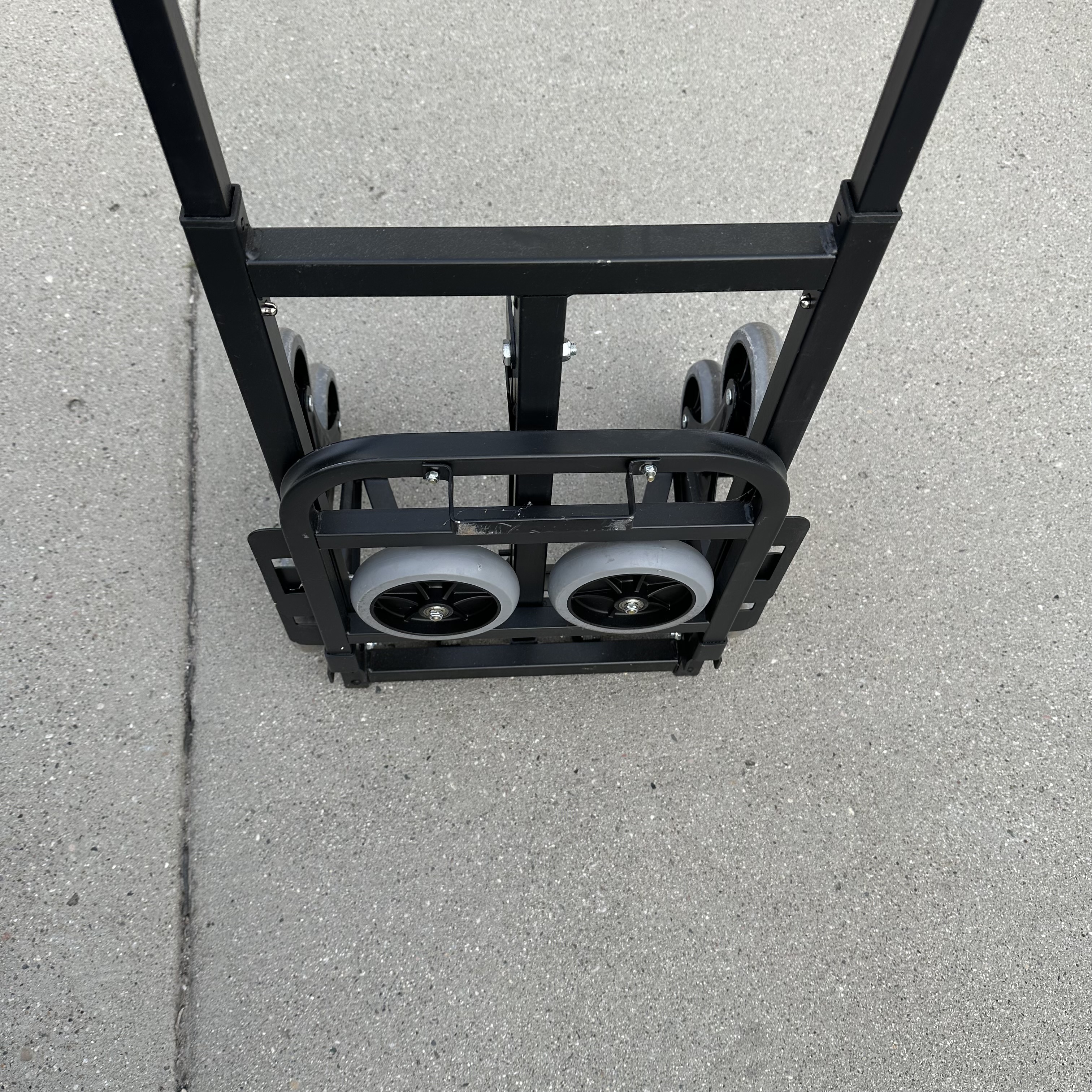 Stair Climbing Cart, Folding Stair Climber Hand Cart 6 Wheels & 2 Backup - Photo 5