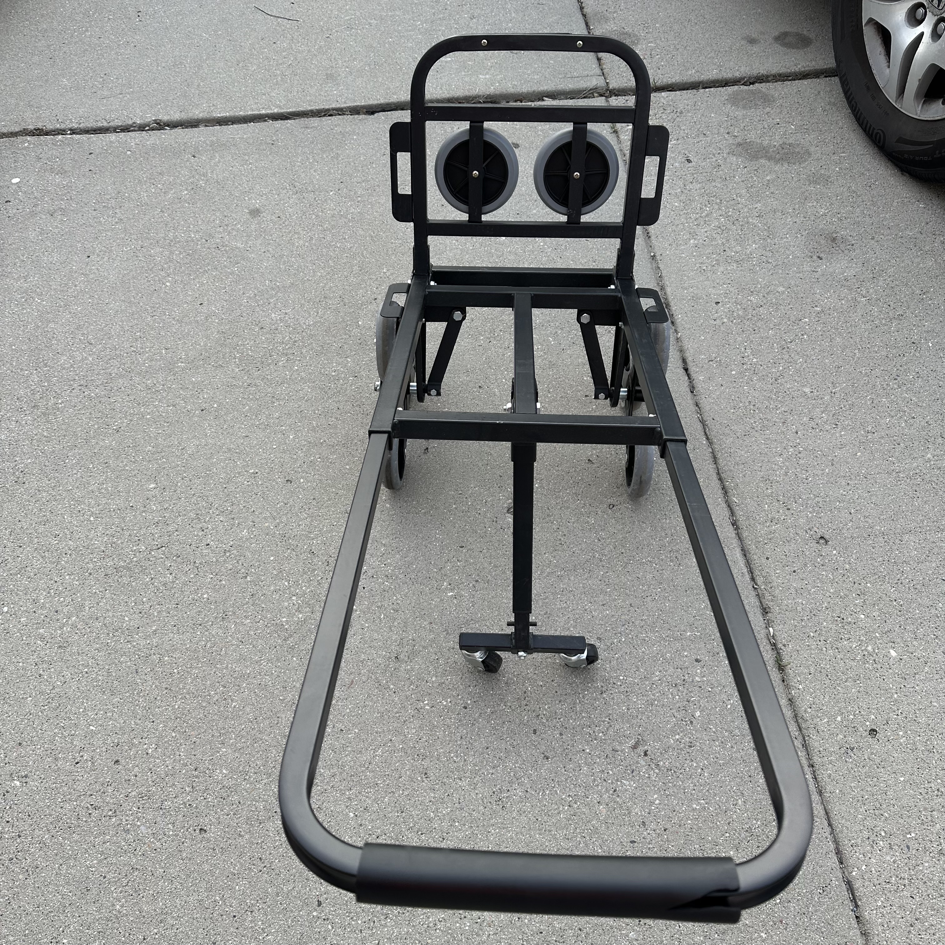 Stair Climbing Cart, Folding Stair Climber Hand Cart 6 Wheels & 2 Backup - Photo 10