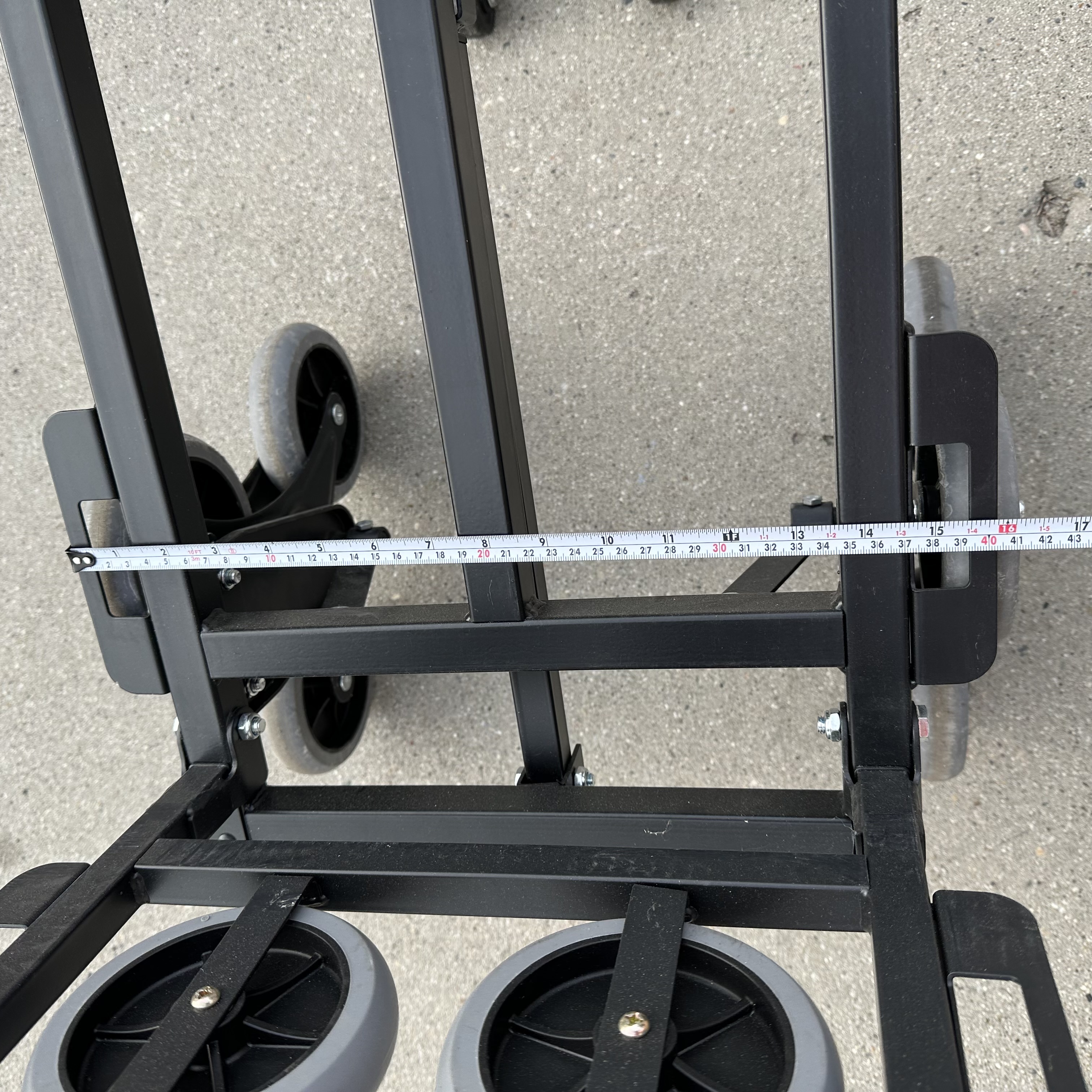 Stair Climbing Cart, Folding Stair Climber Hand Cart 6 Wheels & 2 Backup - Photo 4