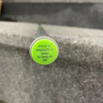 Mitsubishi Rogue St Max Ls Tensei Av White Stiff 65 Grams High Kick Low Torque at String in excellent condition