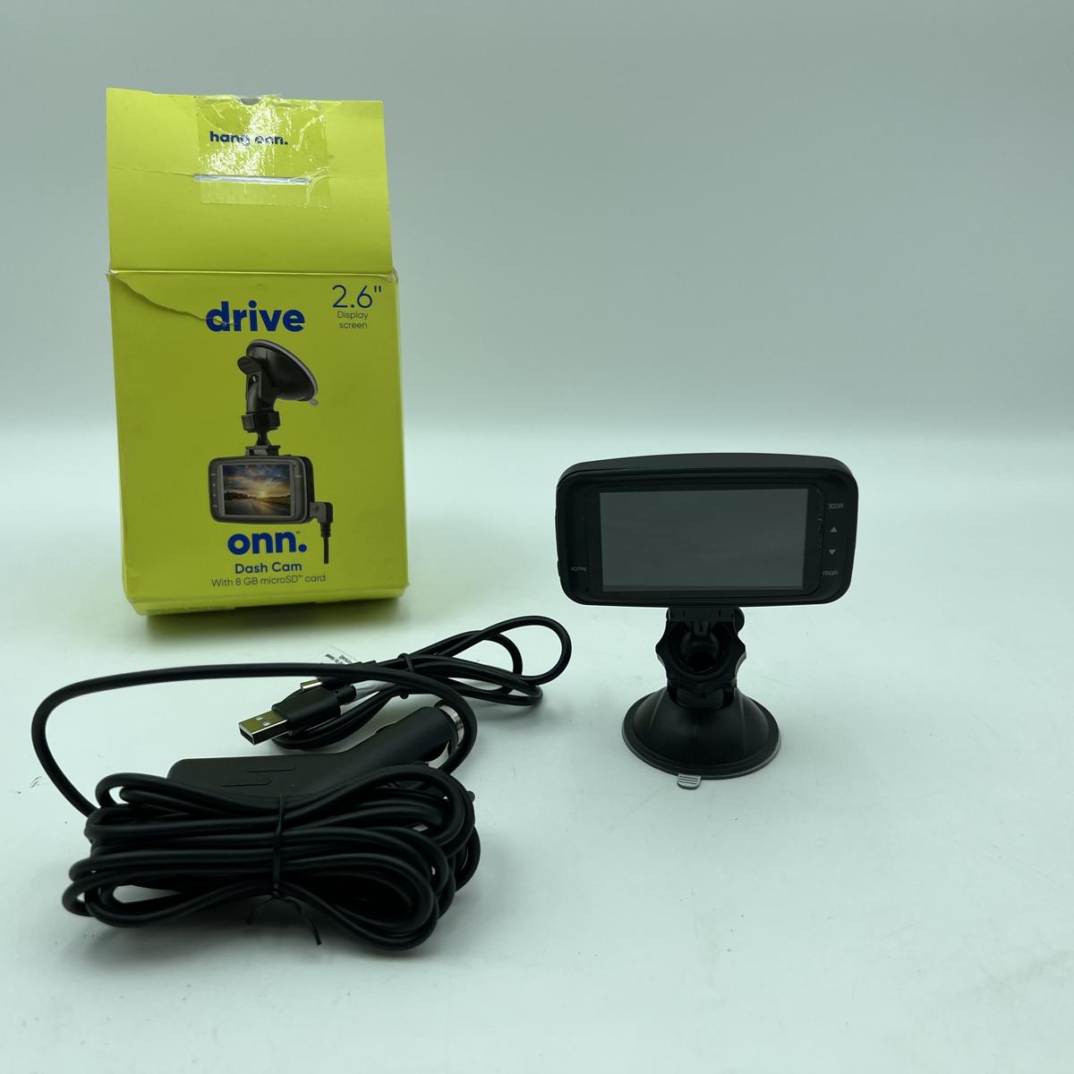 onn. Dash Cam with 8 GB microSD Card - Photo 6