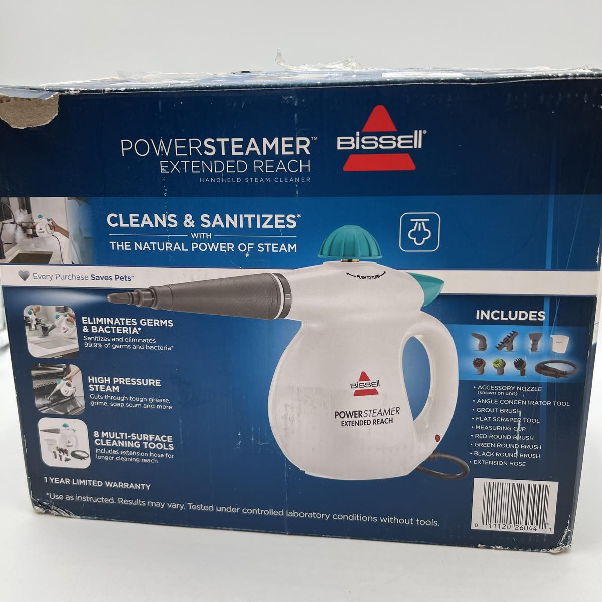 BISSELL Powersteamer Extended Reach Hand Held Steamer - Photo 6