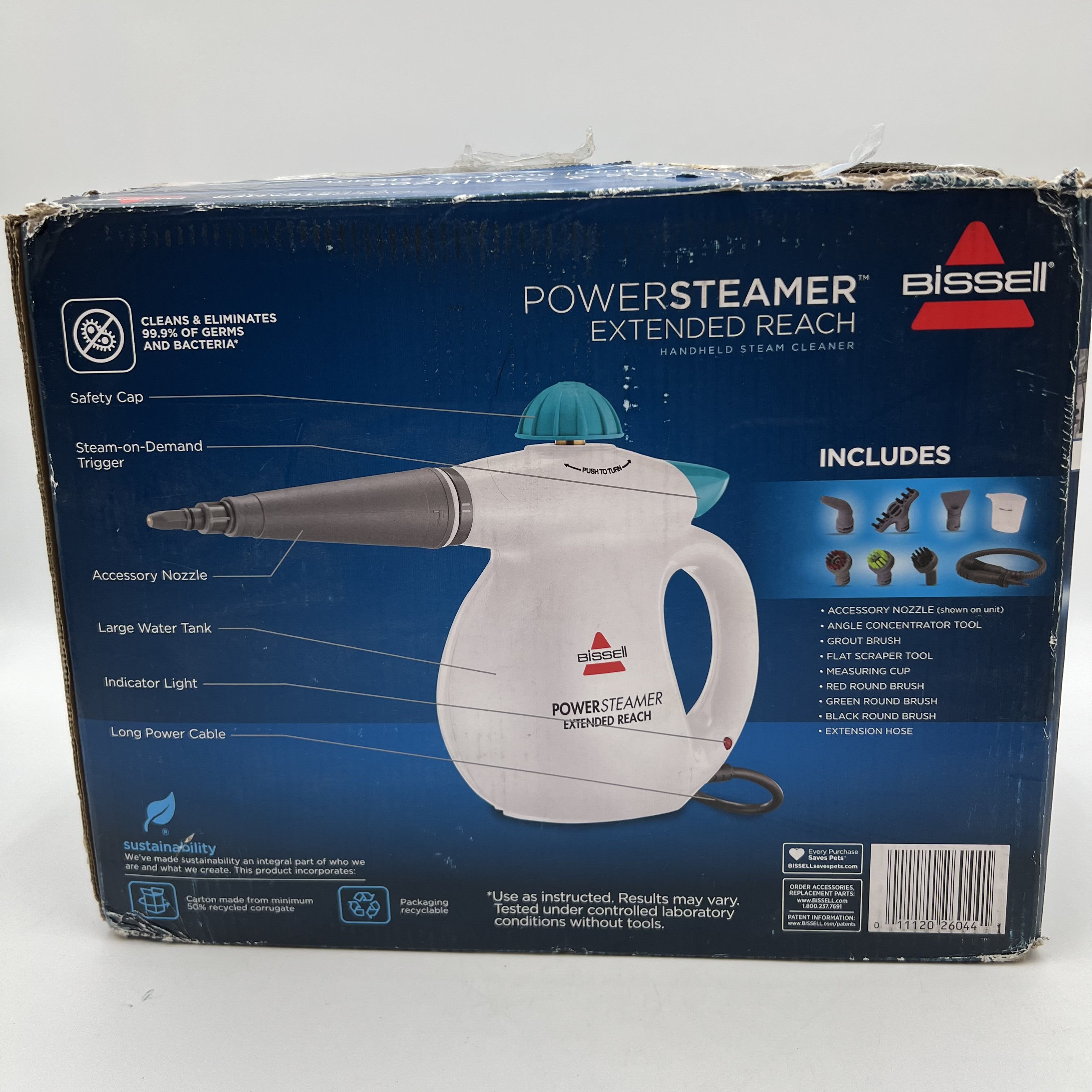 BISSELL Powersteamer Extended Reach Hand Held Steamer - Photo 7