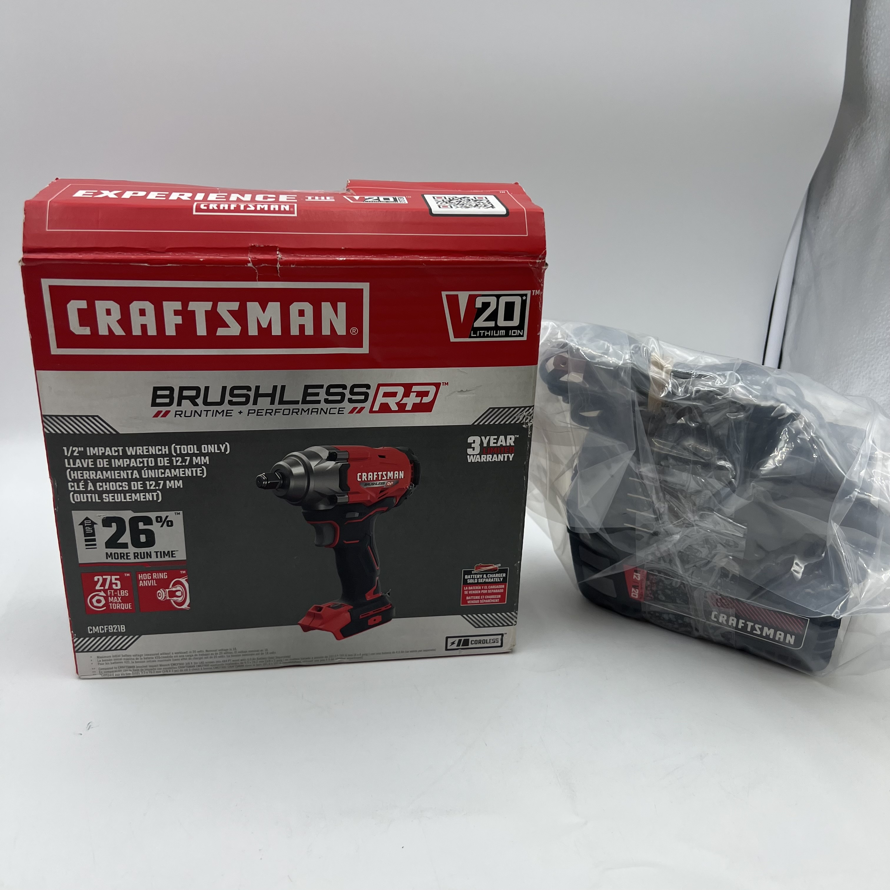Craftsman CMCF921B Brushed Cordless Impact Wrench - Photo 9