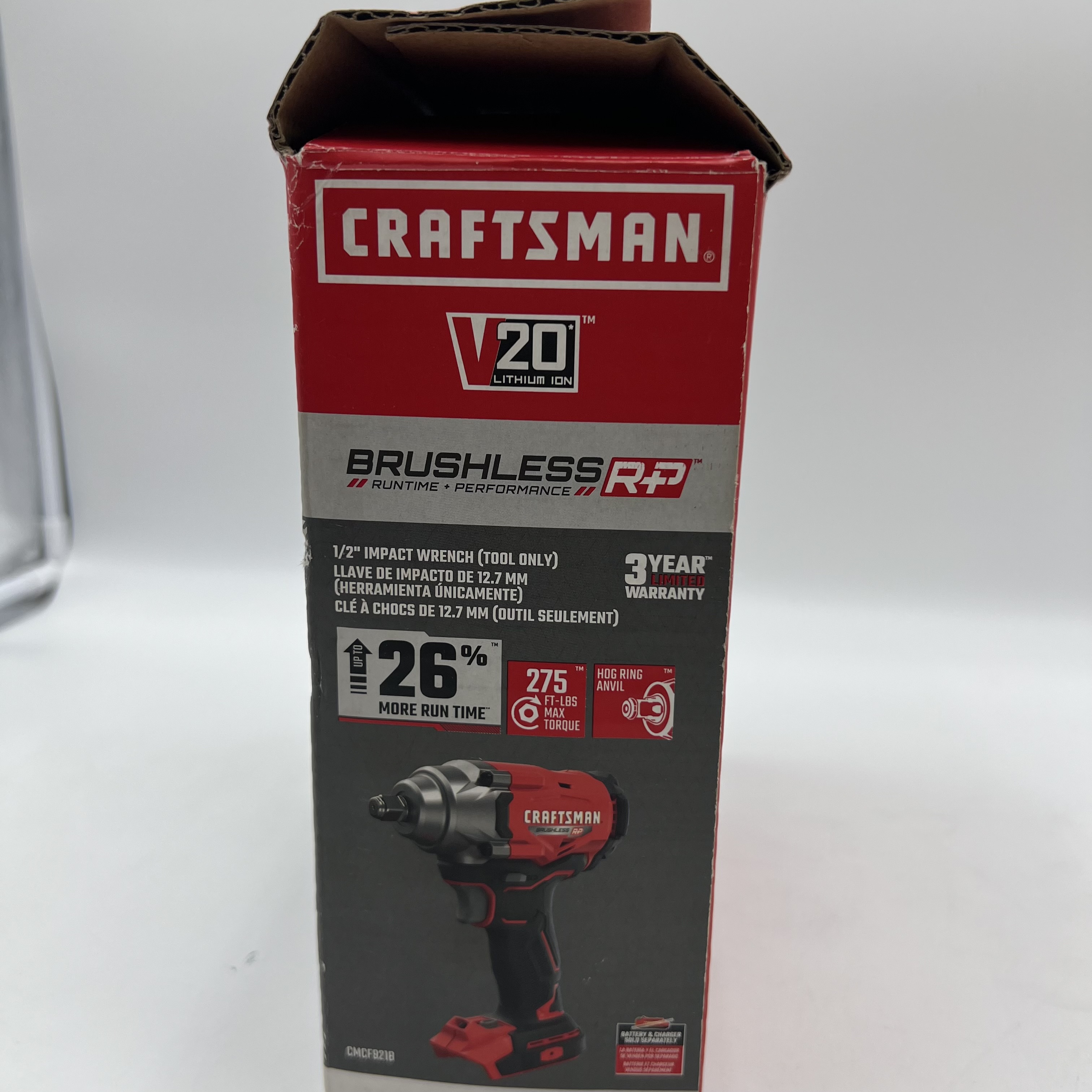 Craftsman CMCF921B Brushed Cordless Impact Wrench - Photo 8