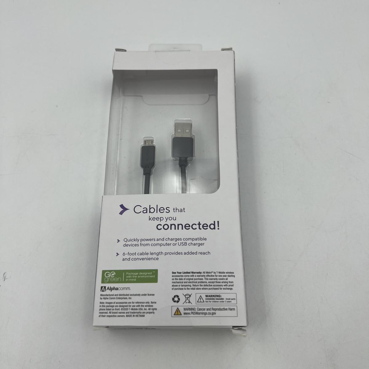Metro T-Mobile Charging & Sync Data Cable - Photo 4