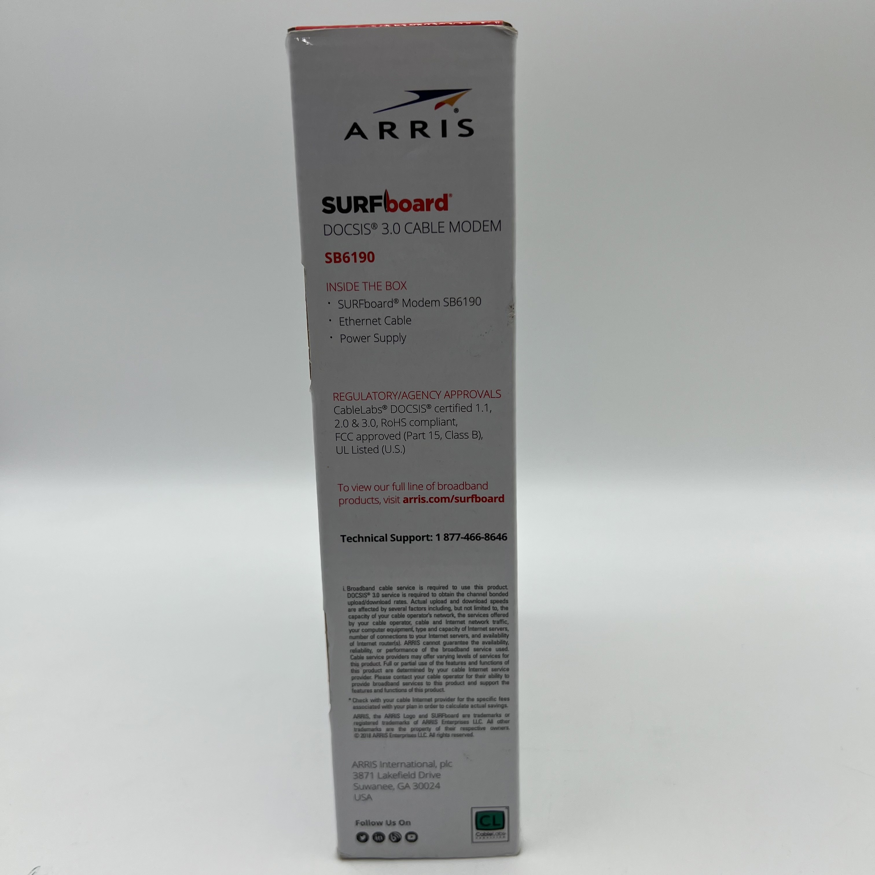 Arris SURFboard DOCSIS 3.0 Cable Modem SB6190 - Photo 9