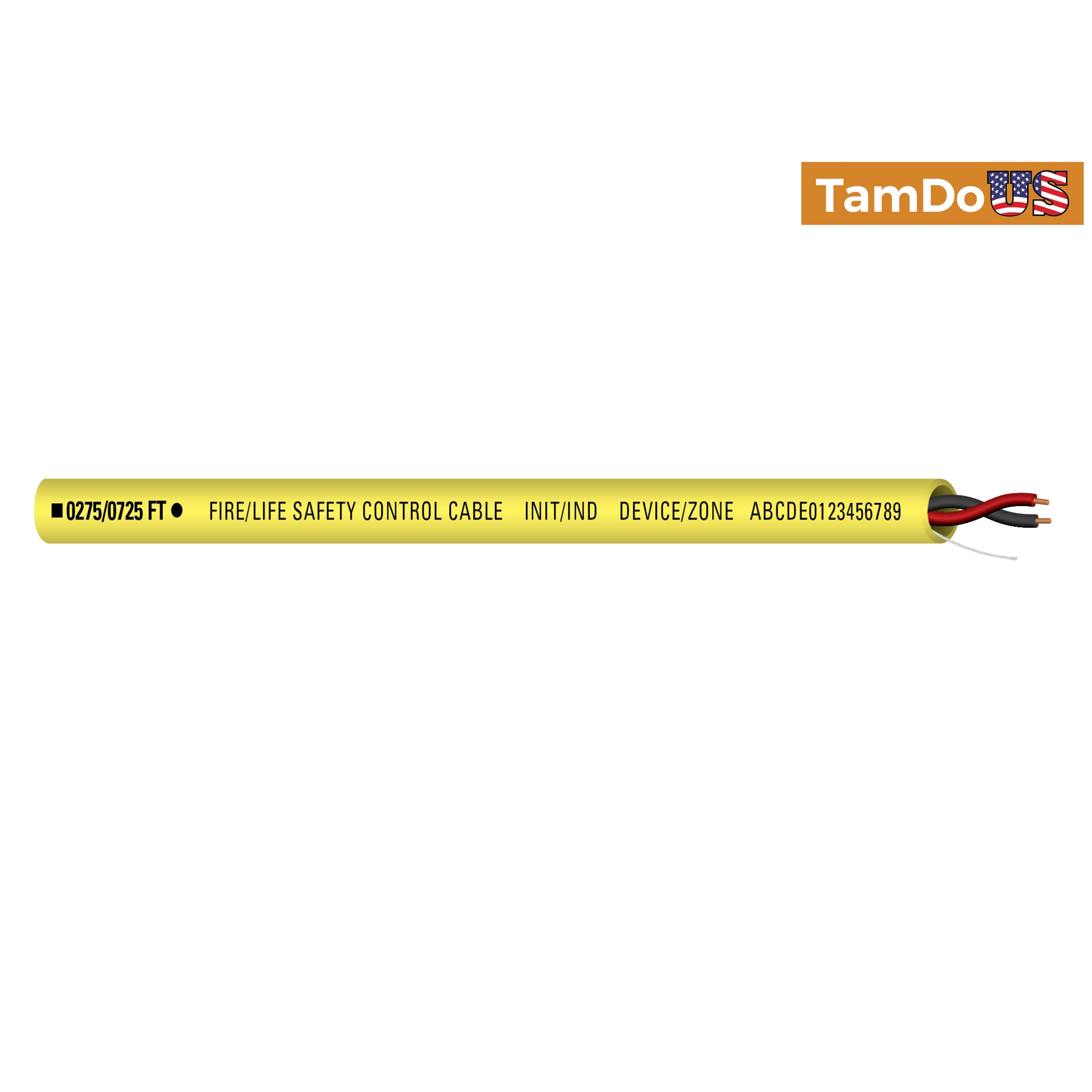 Windy City Wire Smartwire 14-2 FPLP Yellow Jacket 1000ft - Photo 6