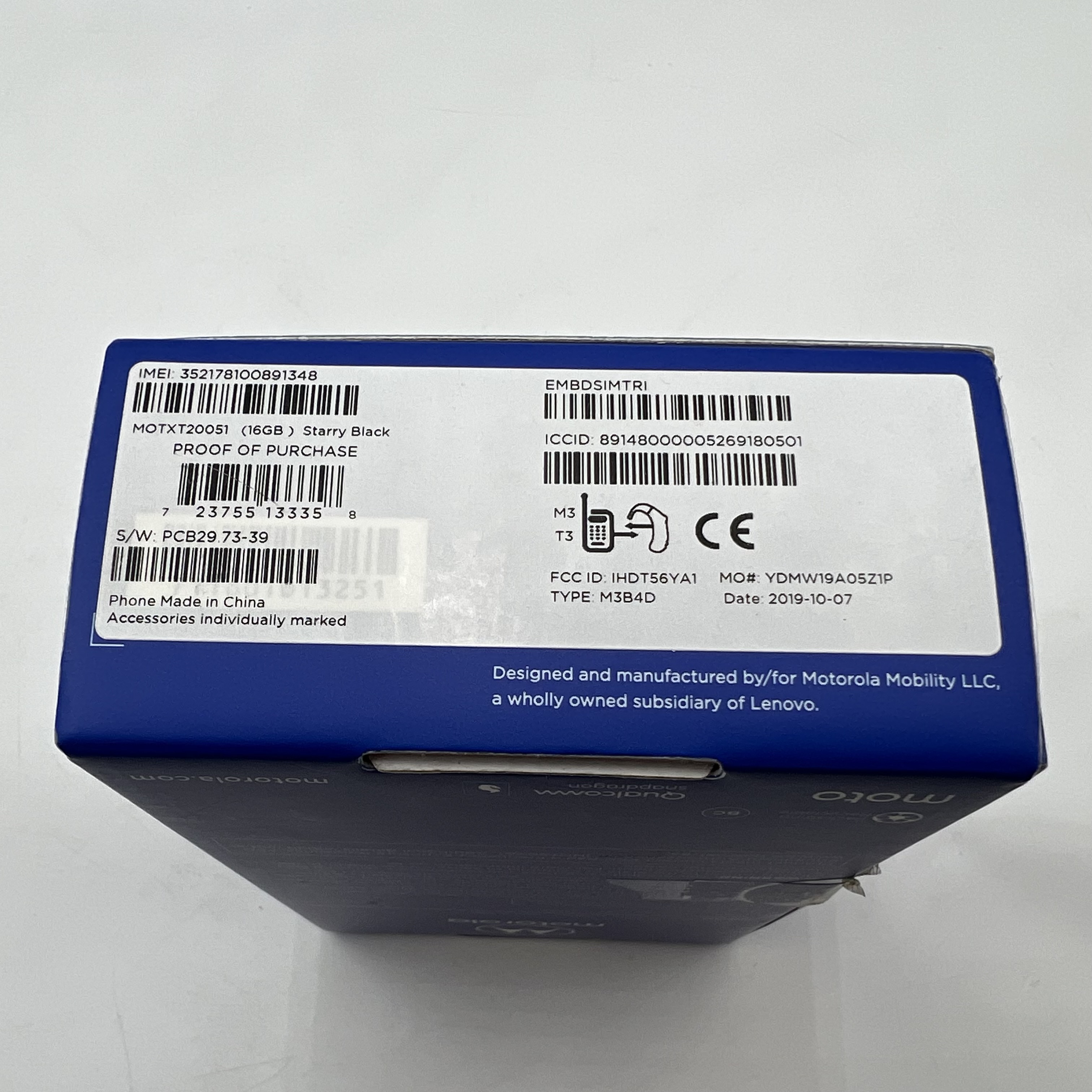 Motorola Moto E6 XT2005-1, 16GB, Starry Black - Photo 2