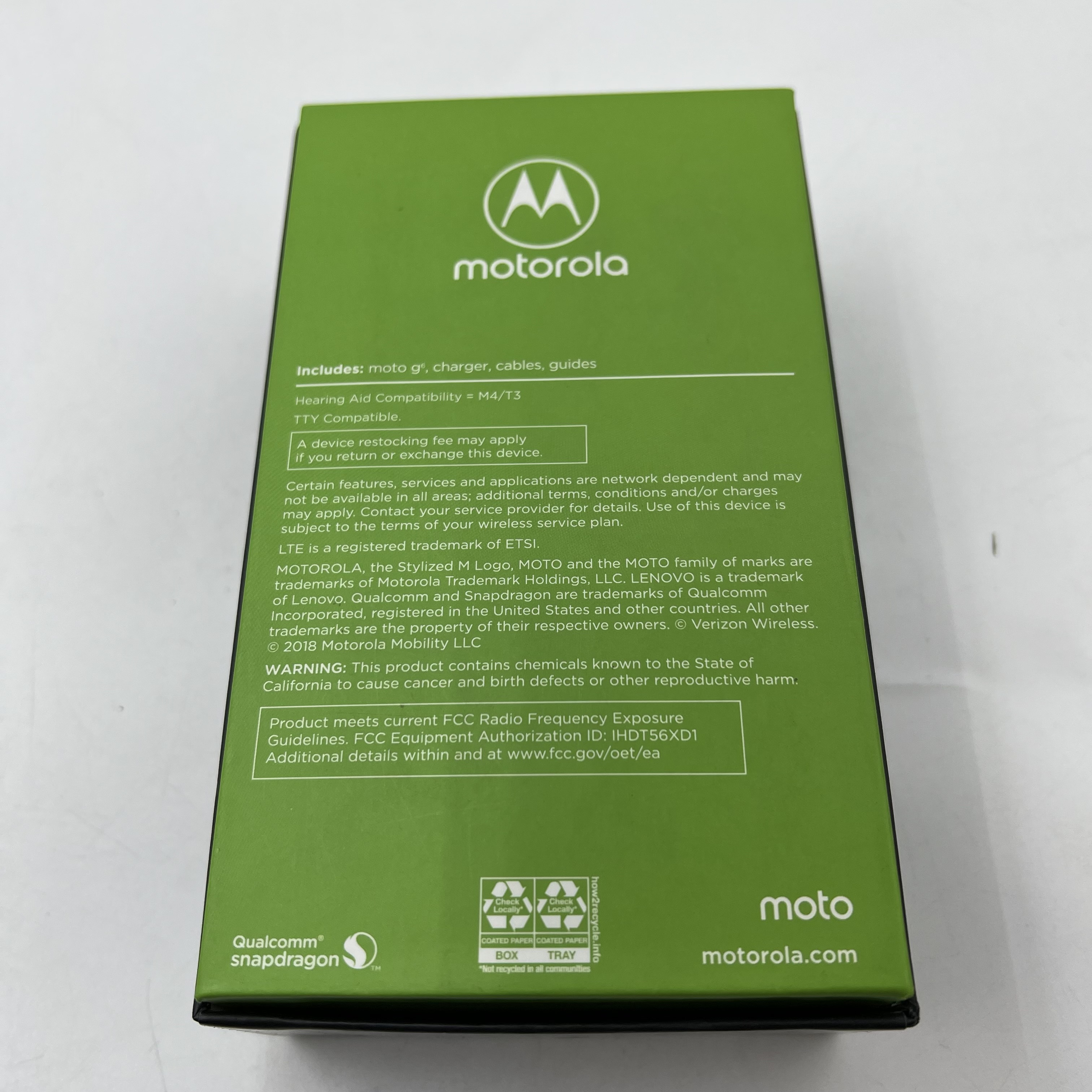 Motorola Moto G6 XT1925-12, 32GB, Black - Photo 6