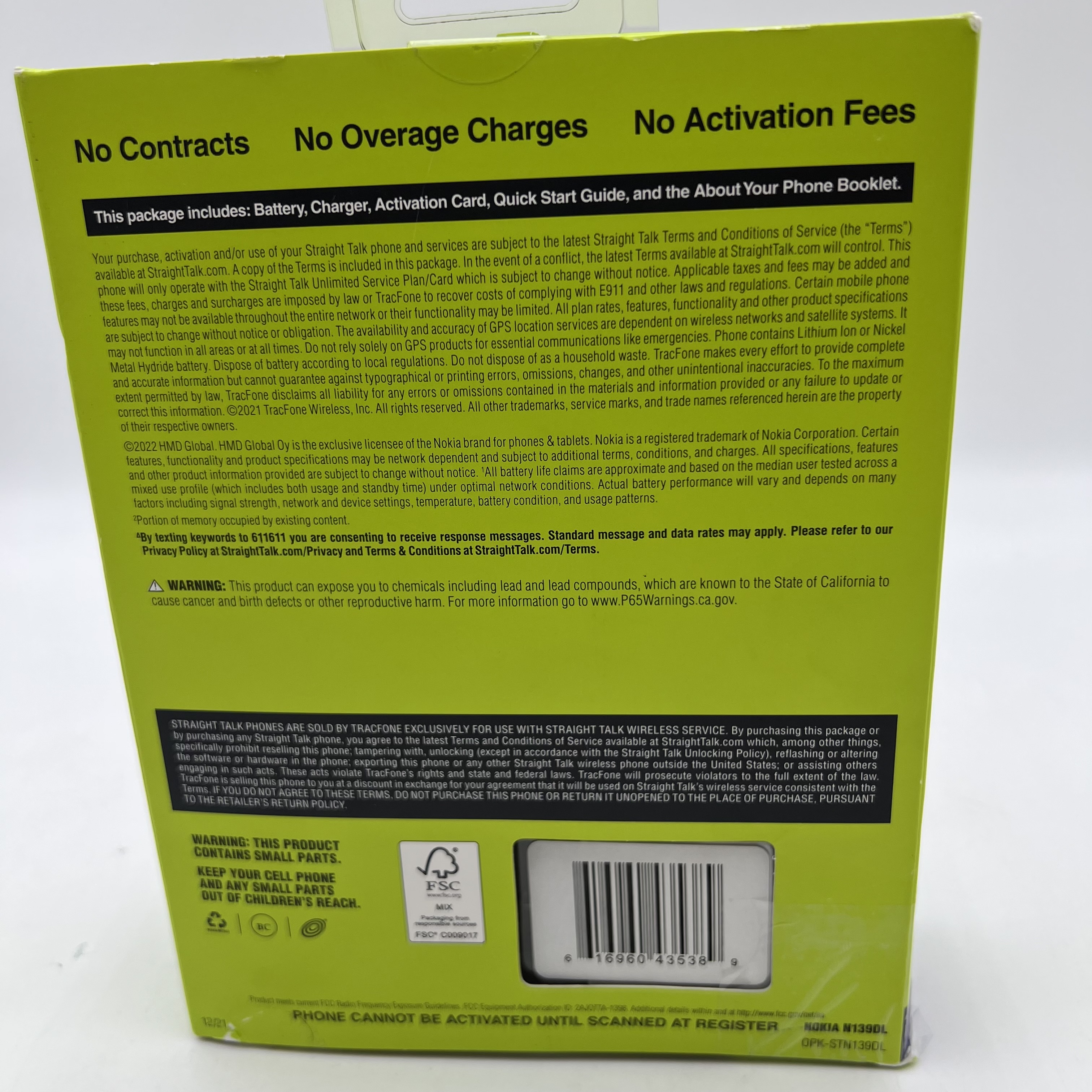 Nokia 2760 Flip Phone - 4GB - Black - Prepaid Straight Talk - Photo 7