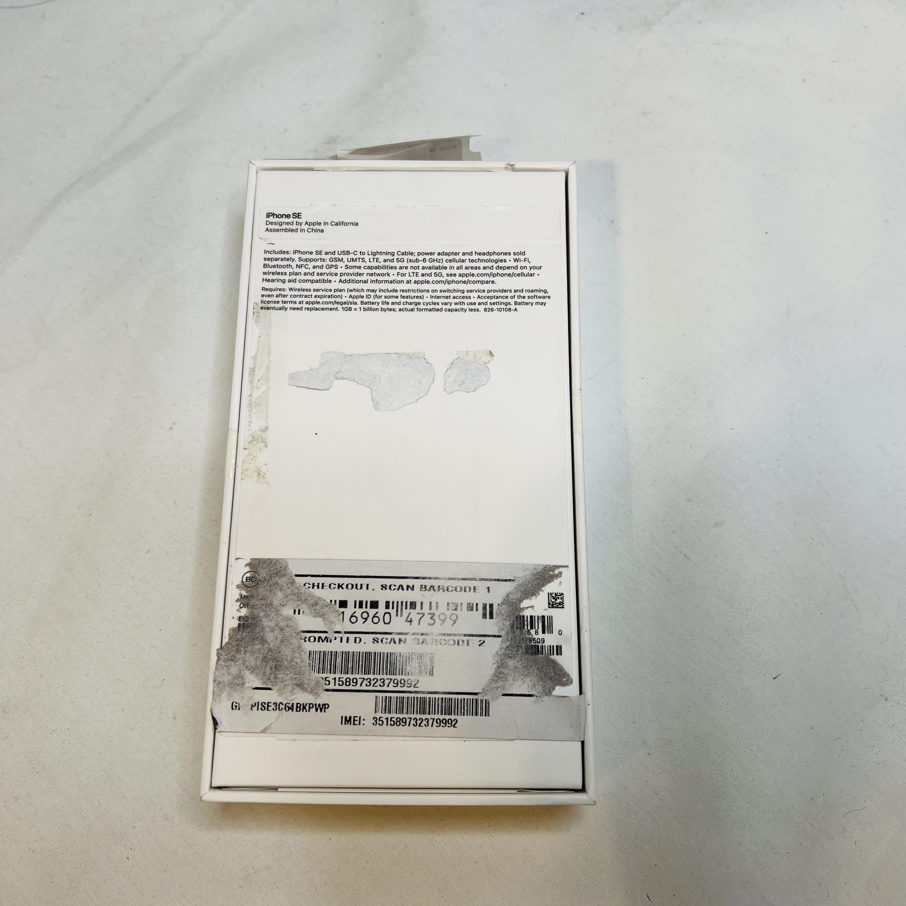 Apple iPhone SE (3rd) 64GB Black - Photo 6