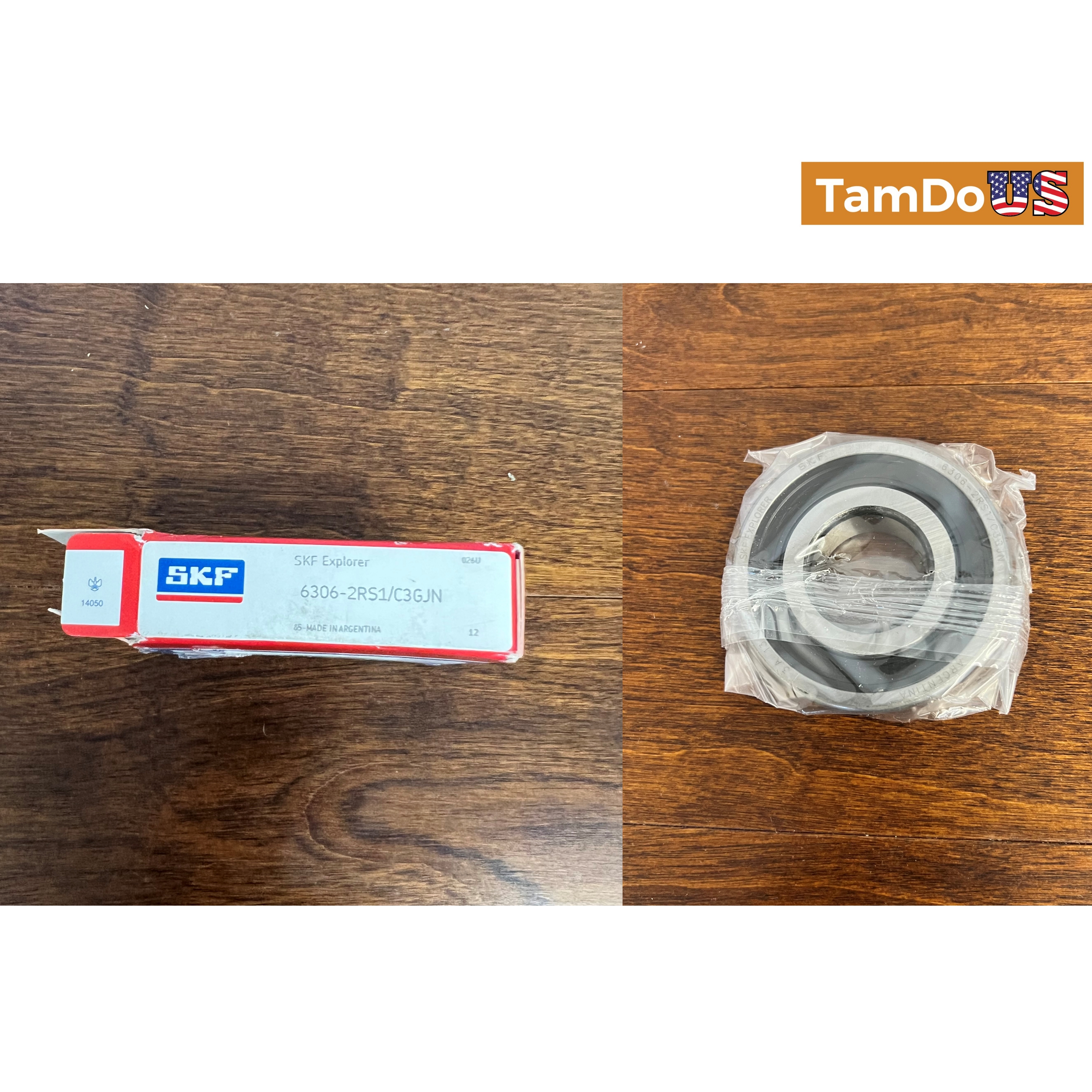 SKF Explorer 6306-2RS1/C3GJN Deep Groove Ball Bearings - Photo 8