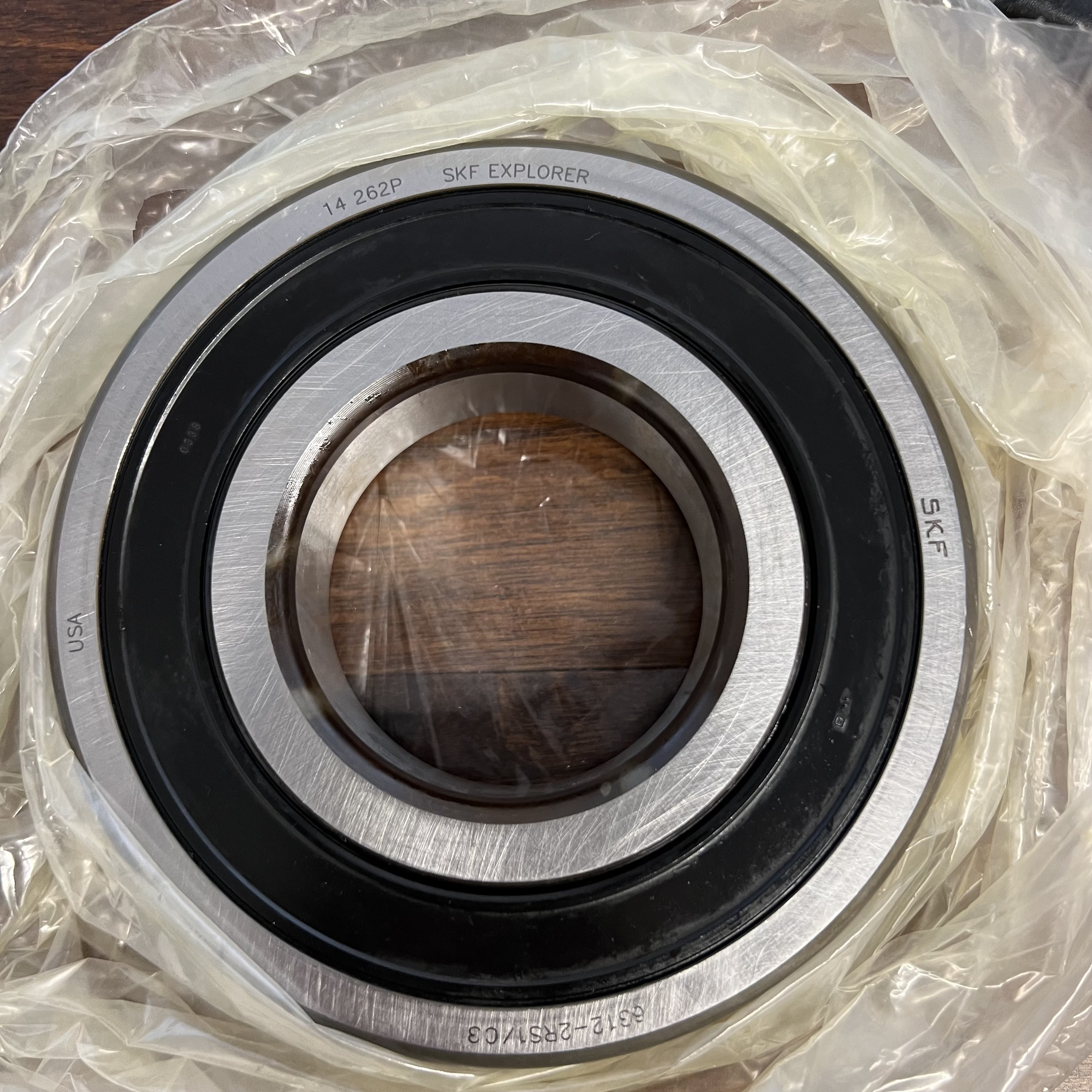 SKF 6312-2RSJ Ball Bearing – 60x130x31mm Deep Groove, Double Sealed - Photo 6