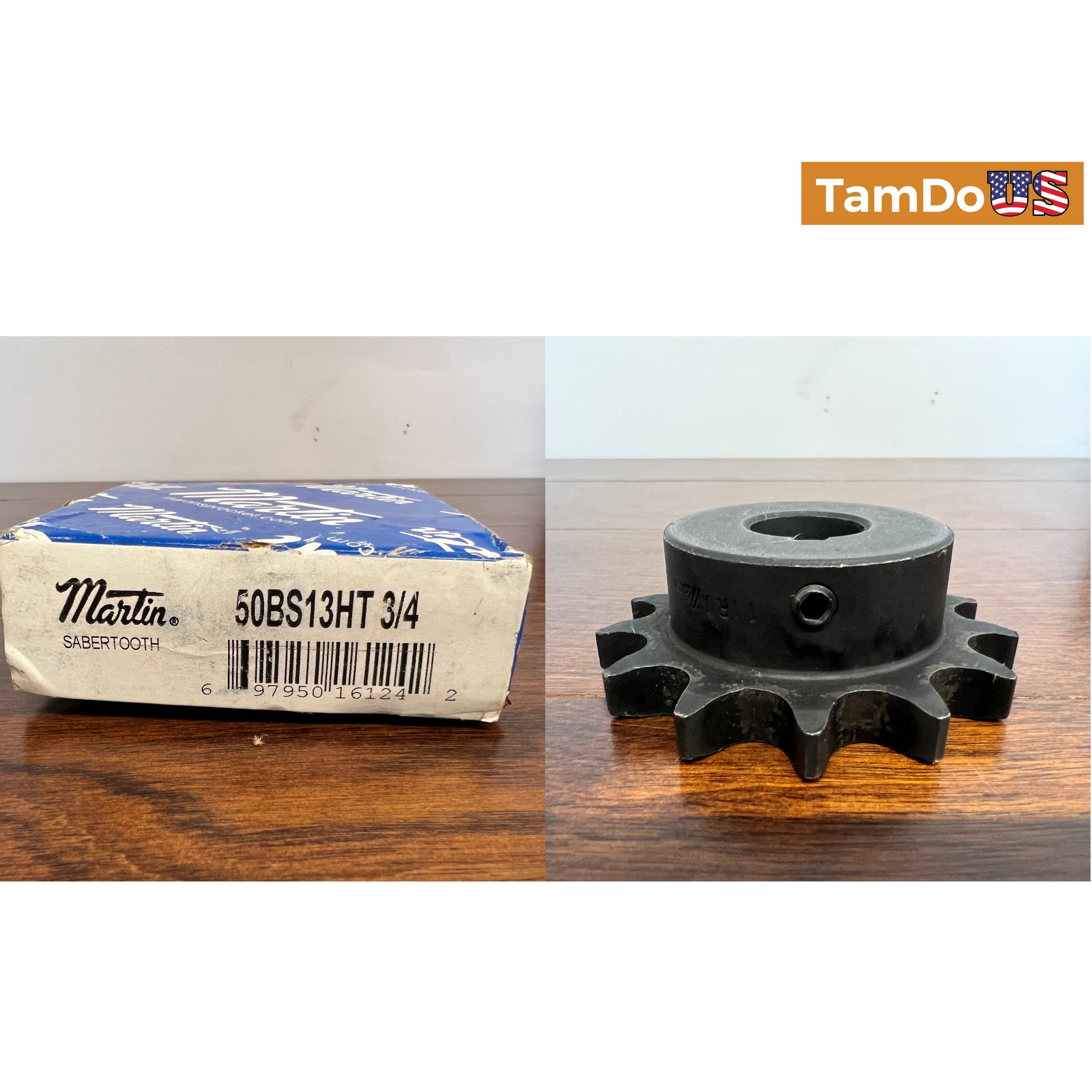 Martin 50BS13HT 3/4 In Single Row Chain Sprocket - Photo 6