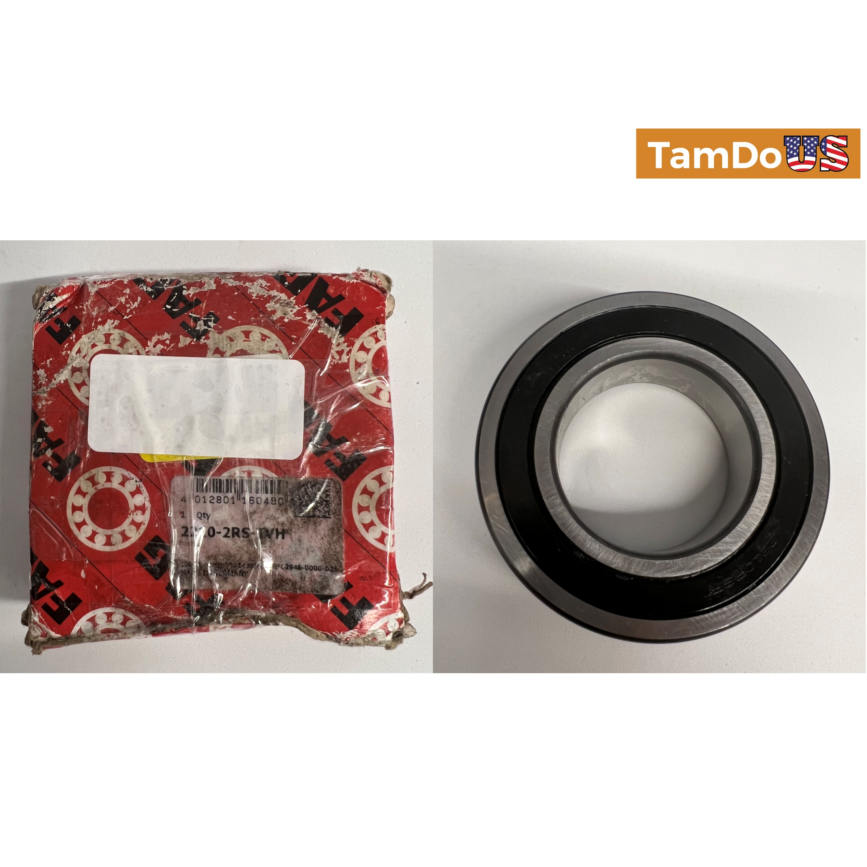 FAG 2210-2RS-TVH Self-aligning Ball Bearings Double Row 50x90x23mm - Photo 5