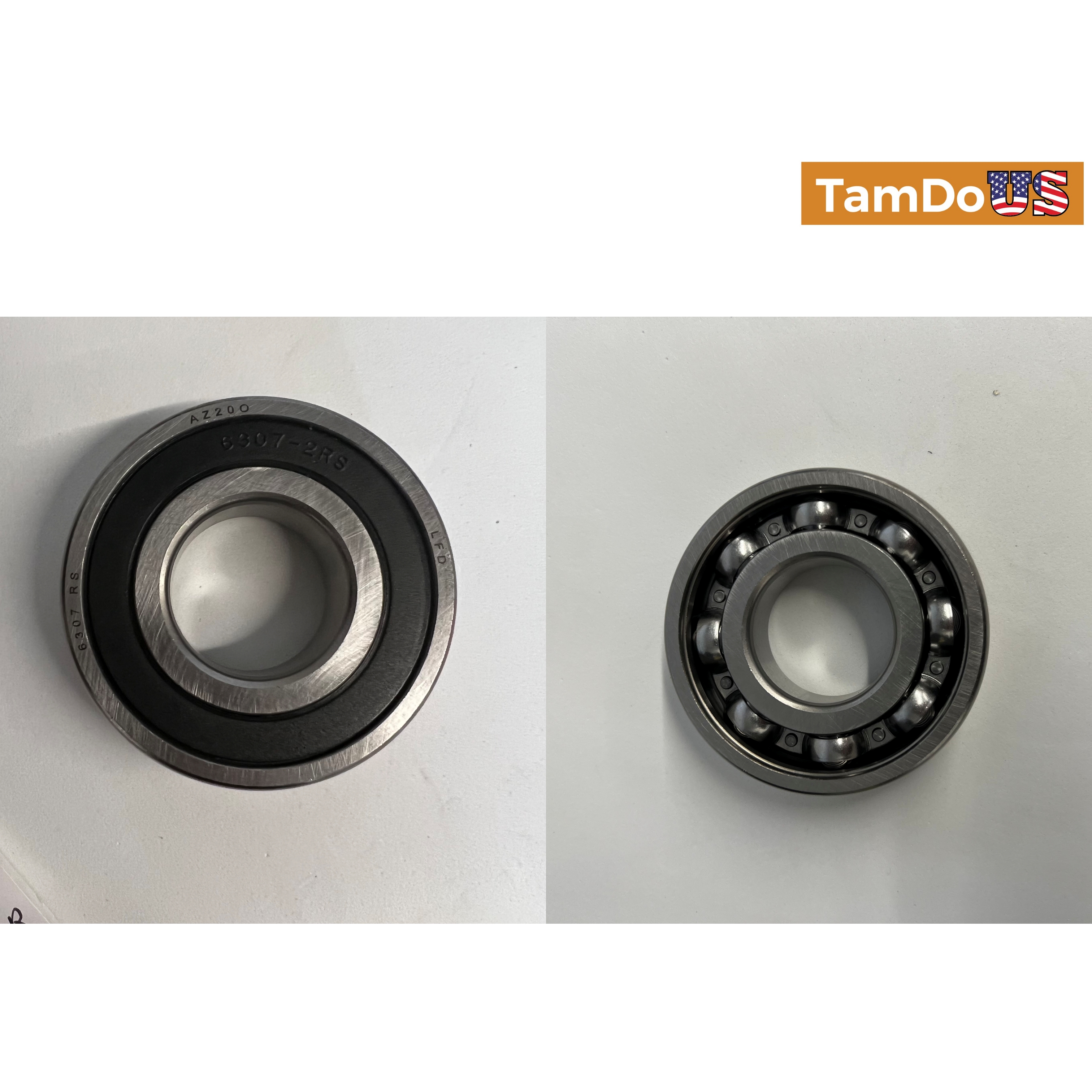 SKF 6307-2RS Deep Groove Ball Bearings - Photo 7