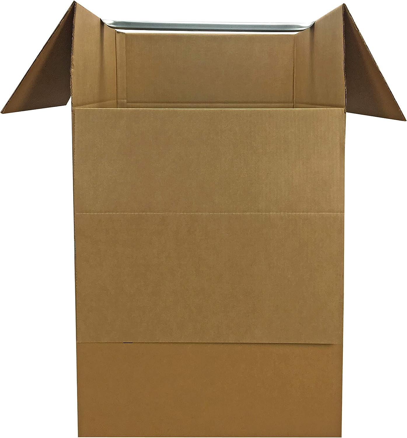 Wardrobe Clothing Moving Boxes with Bar - 24in x 24in x 40in (6-Pack) - Photo 4