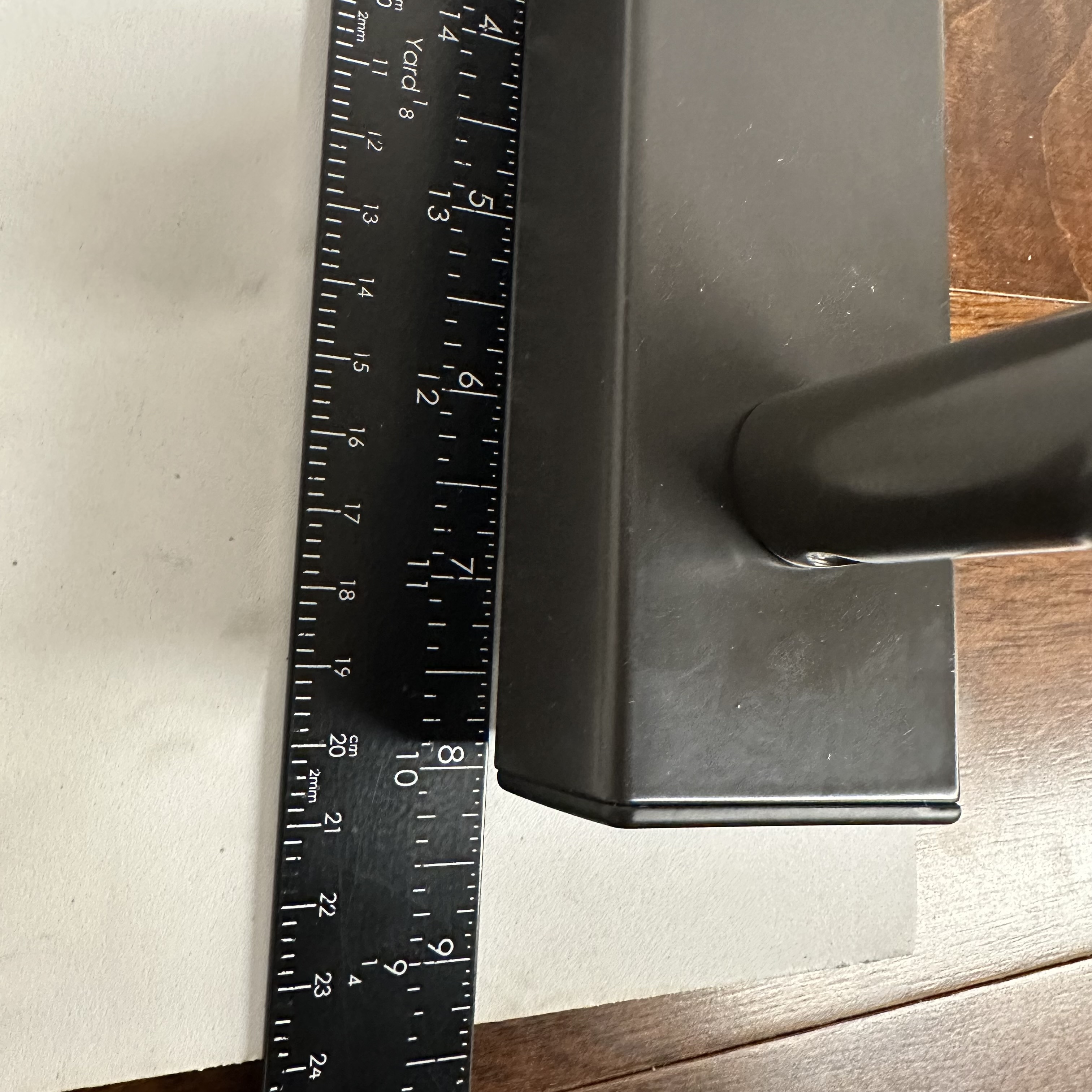 Adams Rite 3080-MI-0-96-00-10B Entry Trim, MI Lever, 10B, Fail-Secure - Photo 2