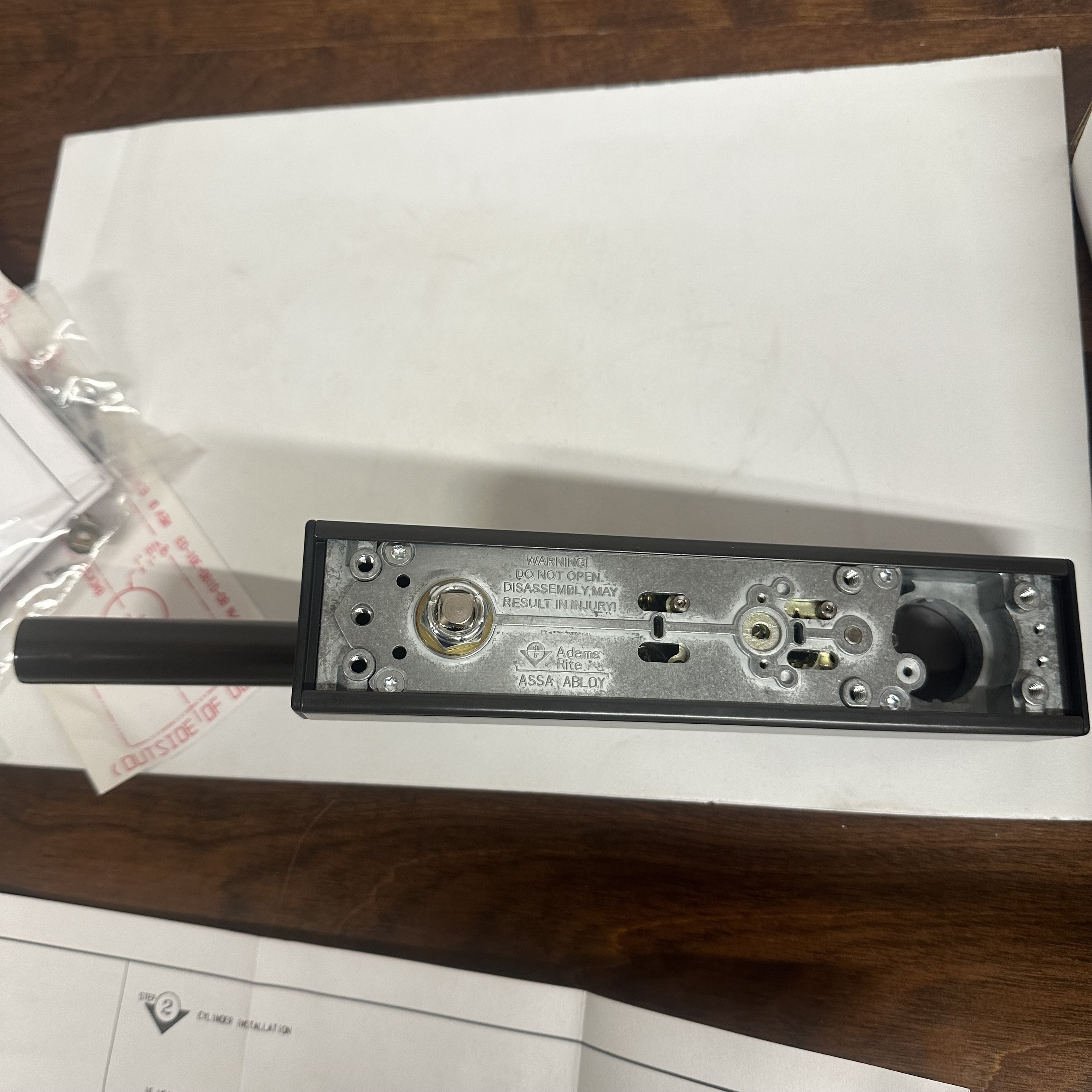 Adams Rite 3080-MI-0-96-00-10B Entry Trim, MI Lever, 10B, Fail-Secure - Photo 5