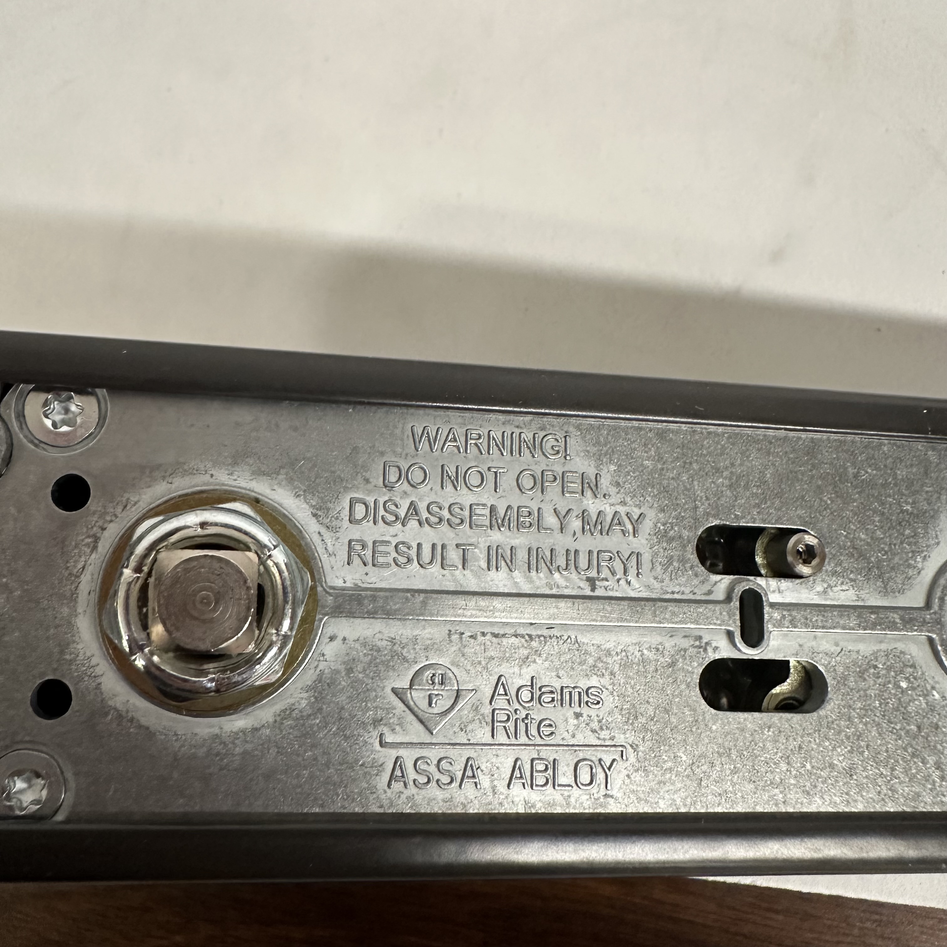 Adams Rite 3080-MI-0-96-00-10B Entry Trim, MI Lever, 10B, Fail-Secure - Photo 4