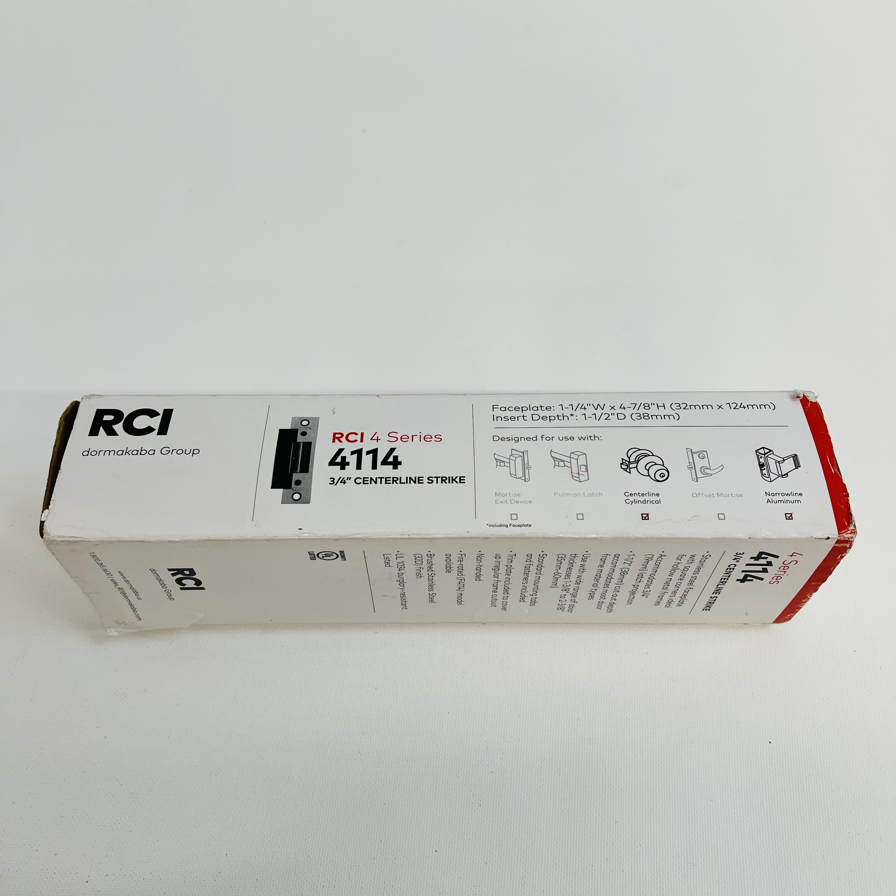 RCI 4 Series 4114 3/4" Centerline Strike - Photo 3