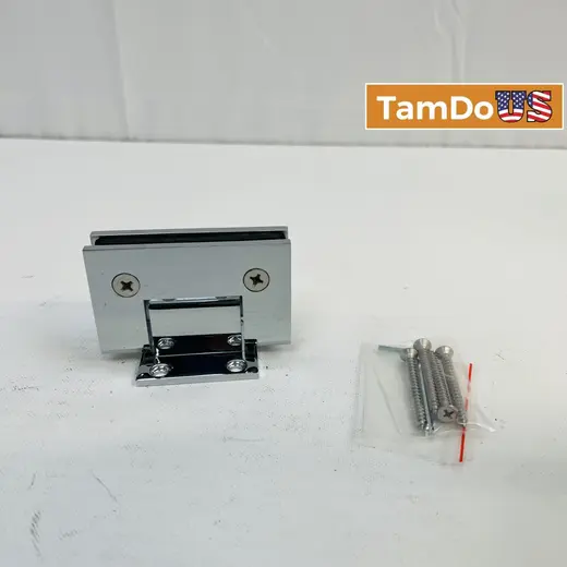 Lot of 19 Stainless Steel Square Wall Mount Hinges – H-EGTW-C Brushed Finish at TamDoUS Taylorsville